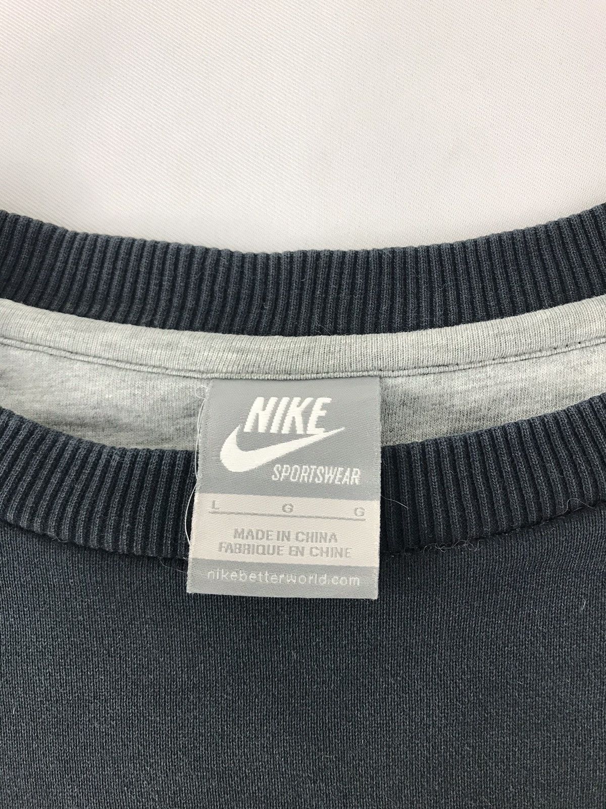 Nike Nike Swoosh Big Logo Spell Out Sweatshirt Size US L / EU 52-54 / 3 - 4 Thumbnail