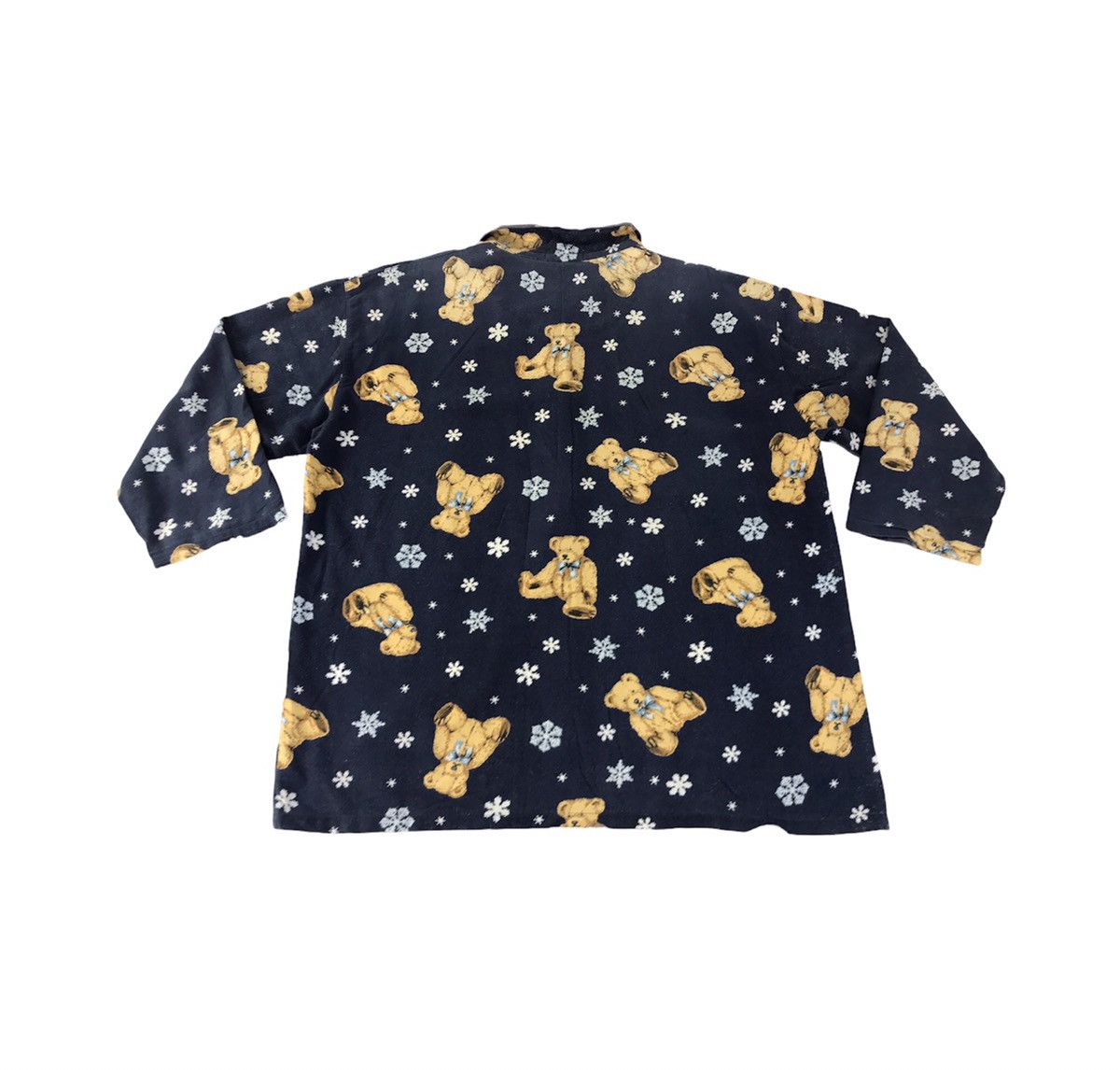 GB × Vintage GB Studio Button Down All Over Bear Logo Style Winter Wear Size US XXL / EU 58 / 5 - 2 Thumbnail