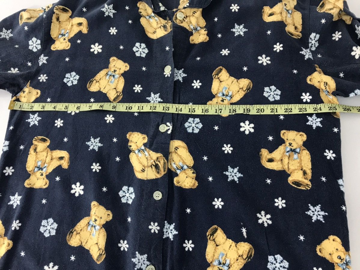 GB × Vintage GB Studio Button Down All Over Bear Logo Style Winter Wear Size US XXL / EU 58 / 5 - 8 Thumbnail