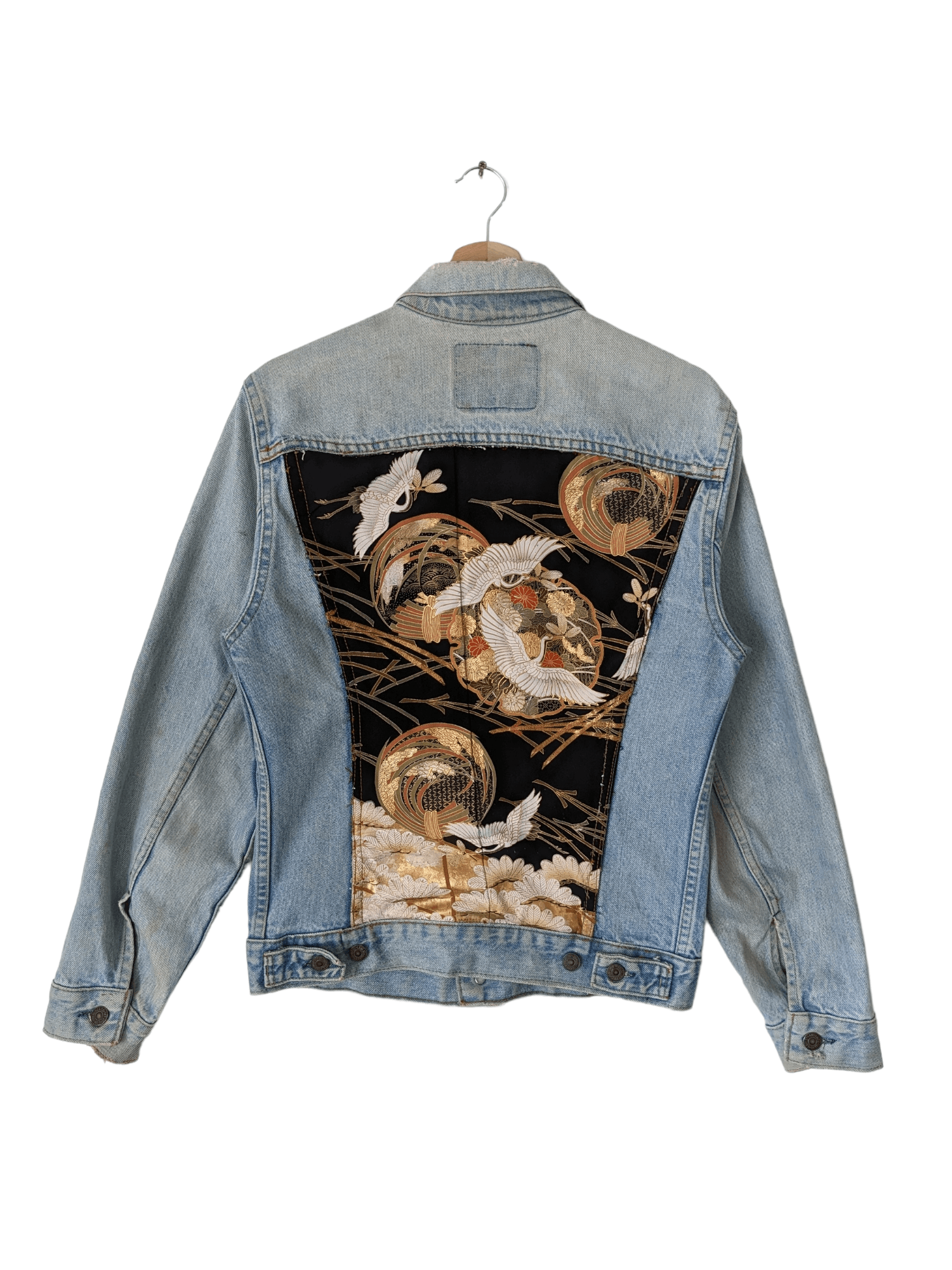 Levi's × Vintage Vintage Levis Denim Jacket Custom Made Size US S / EU 44-46 / 1 - 1 Thumbnail