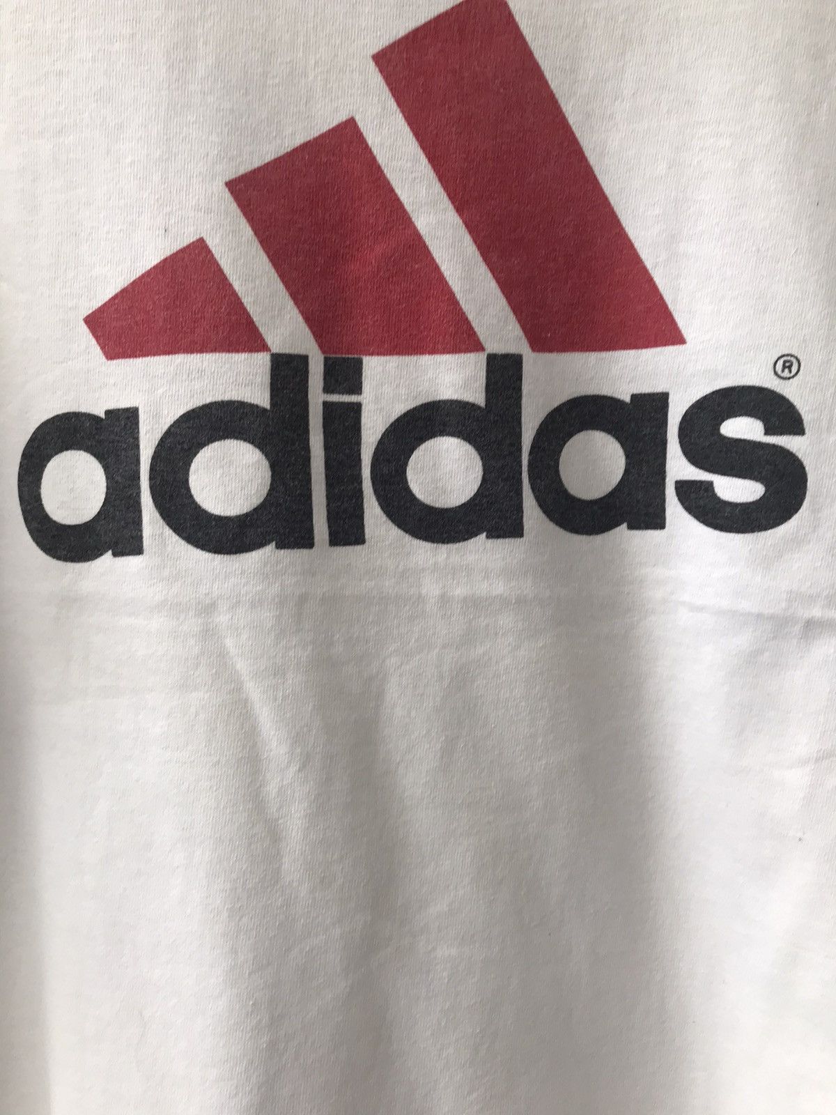 Adidas × Vintage Vintage 90s ADIDAS Equipment Big Logo Spellout Size US L / EU 52-54 / 3 - 2 Thumbnail