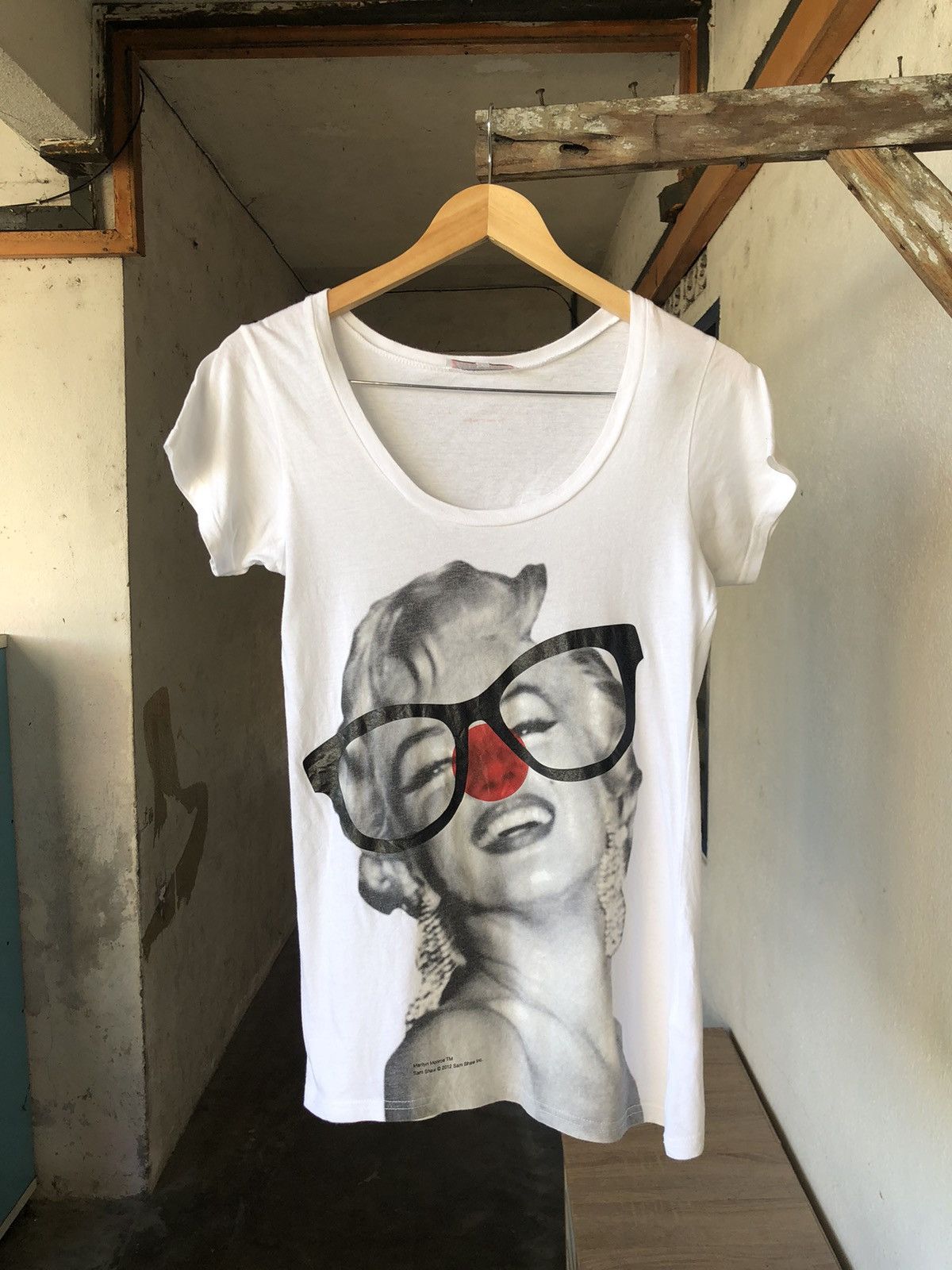 image of Stella Mccartney X Marilyn Manroe Tshirt in White, Women's (Size Small)