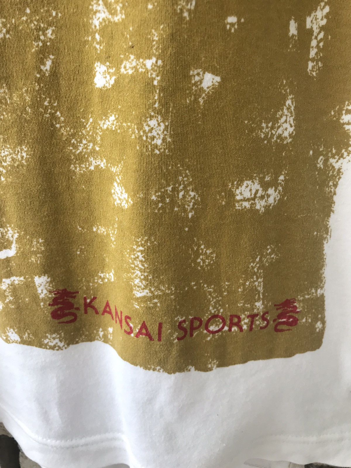 Japanese Brand × Kansai Yamamoto Vintage Kansai Sports Dragon Logo Sun Light Big Screen Art Size US L / EU 52-54 / 3 - 4 Thumbnail