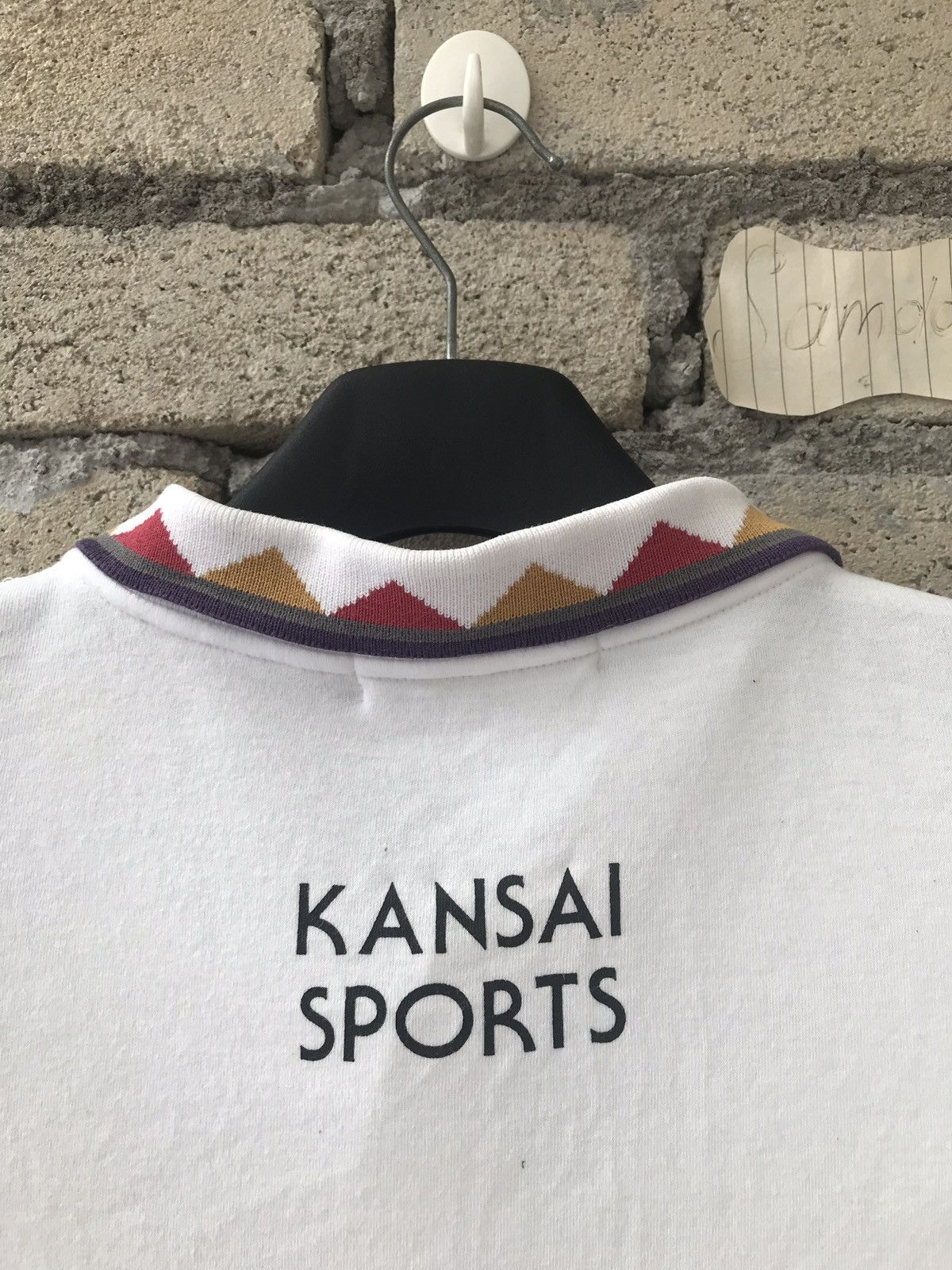 Japanese Brand × Kansai Yamamoto Vintage Kansai Sports Dragon Logo Sun Light Big Screen Art Size US L / EU 52-54 / 3 - 8 Thumbnail