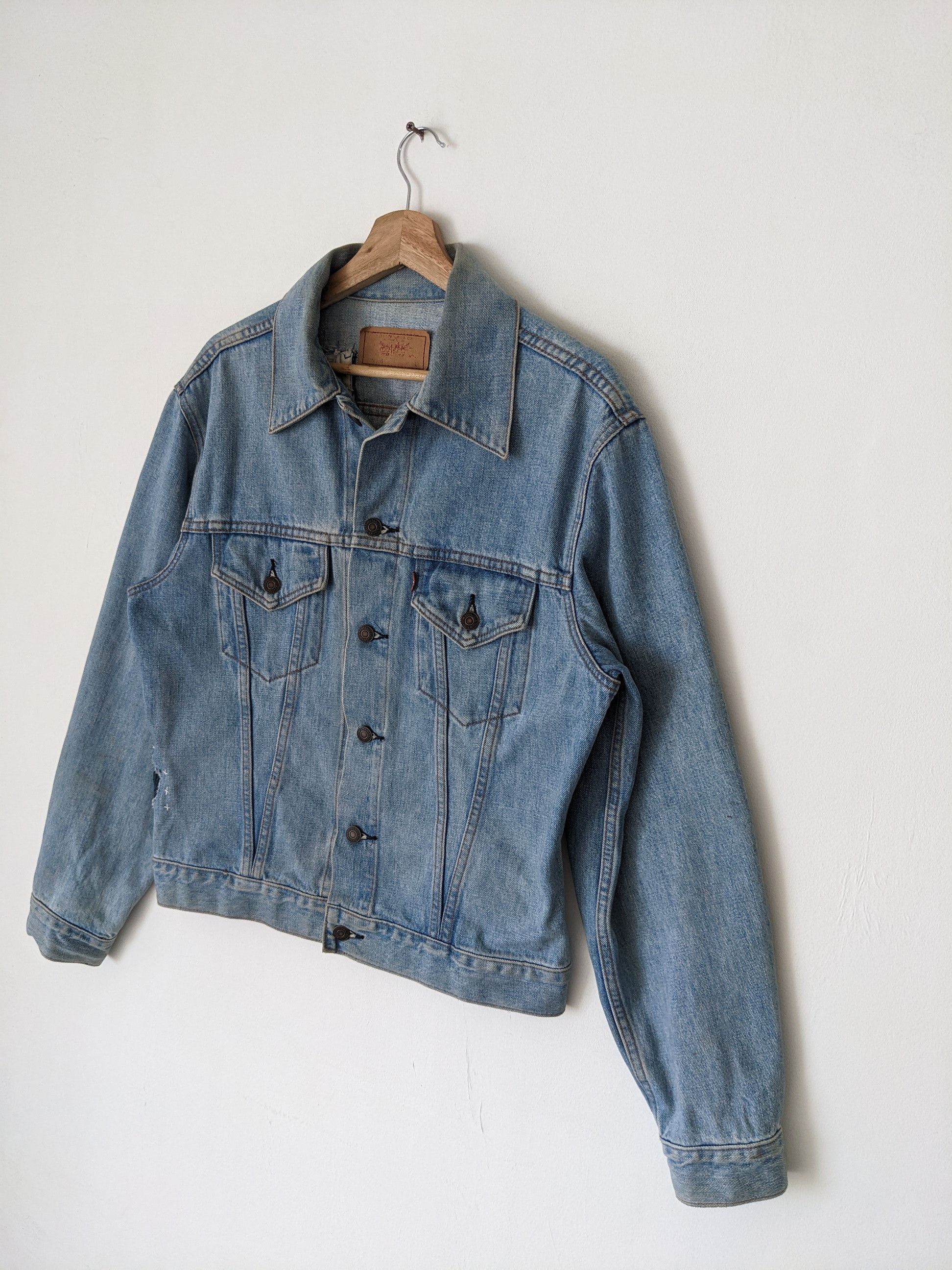 Japanese Brand × Levi's Vintage Clothing Vintage Levis Denim Jacket Boro Sashiko Custom Made Size US M / EU 48-50 / 2 - 5 Thumbnail