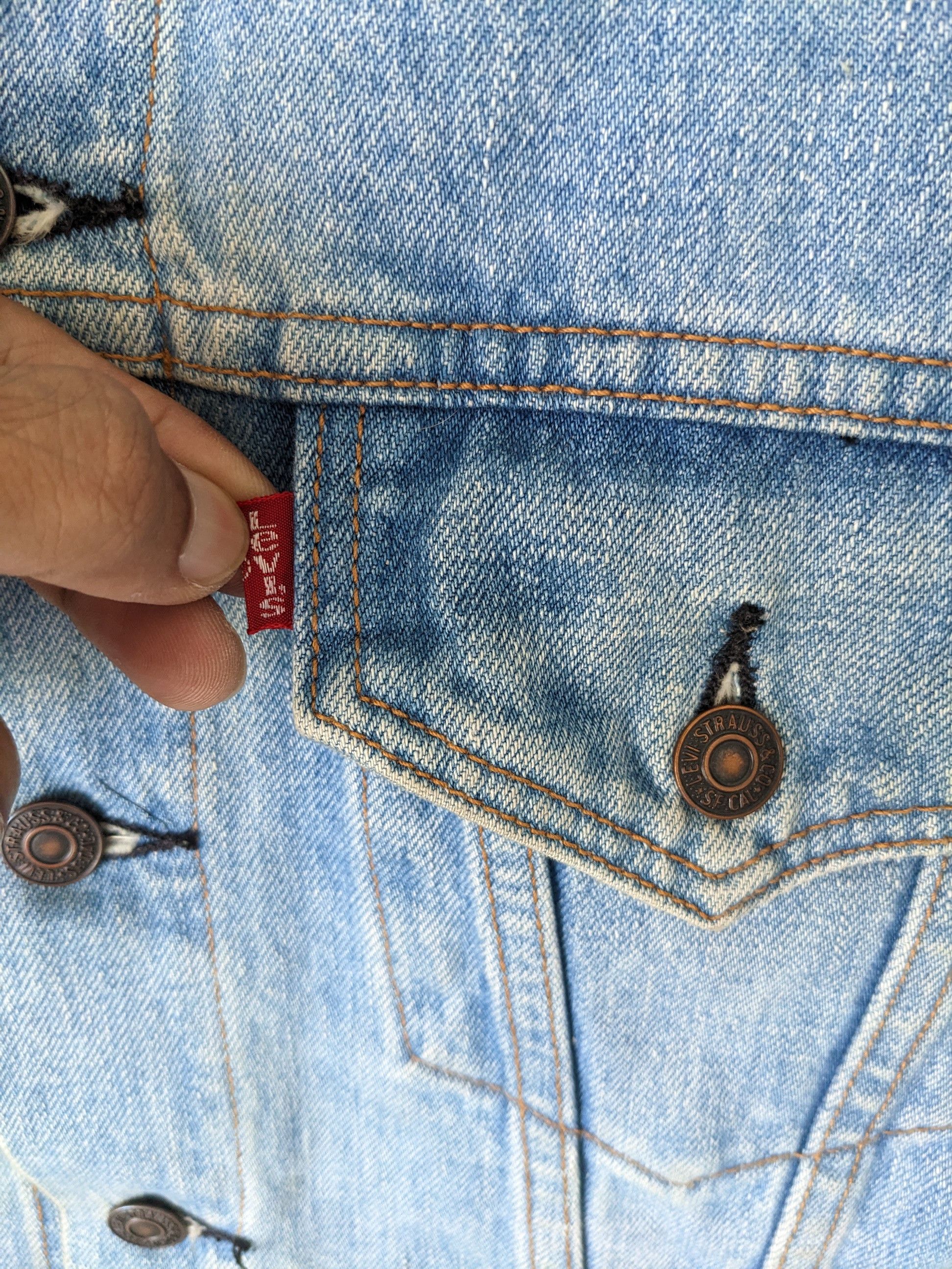 Japanese Brand × Levi's Vintage Clothing Vintage Levis Denim Jacket Boro Sashiko Custom Made Size US M / EU 48-50 / 2 - 8 Thumbnail