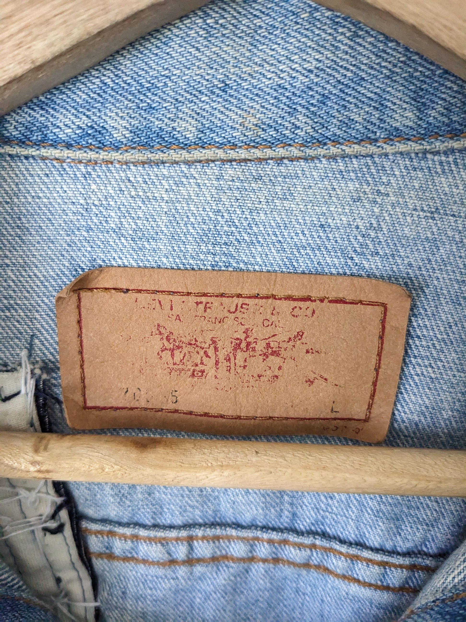 Japanese Brand × Levi's Vintage Clothing Vintage Levis Denim Jacket Boro Sashiko Custom Made Size US M / EU 48-50 / 2 - 3 Thumbnail