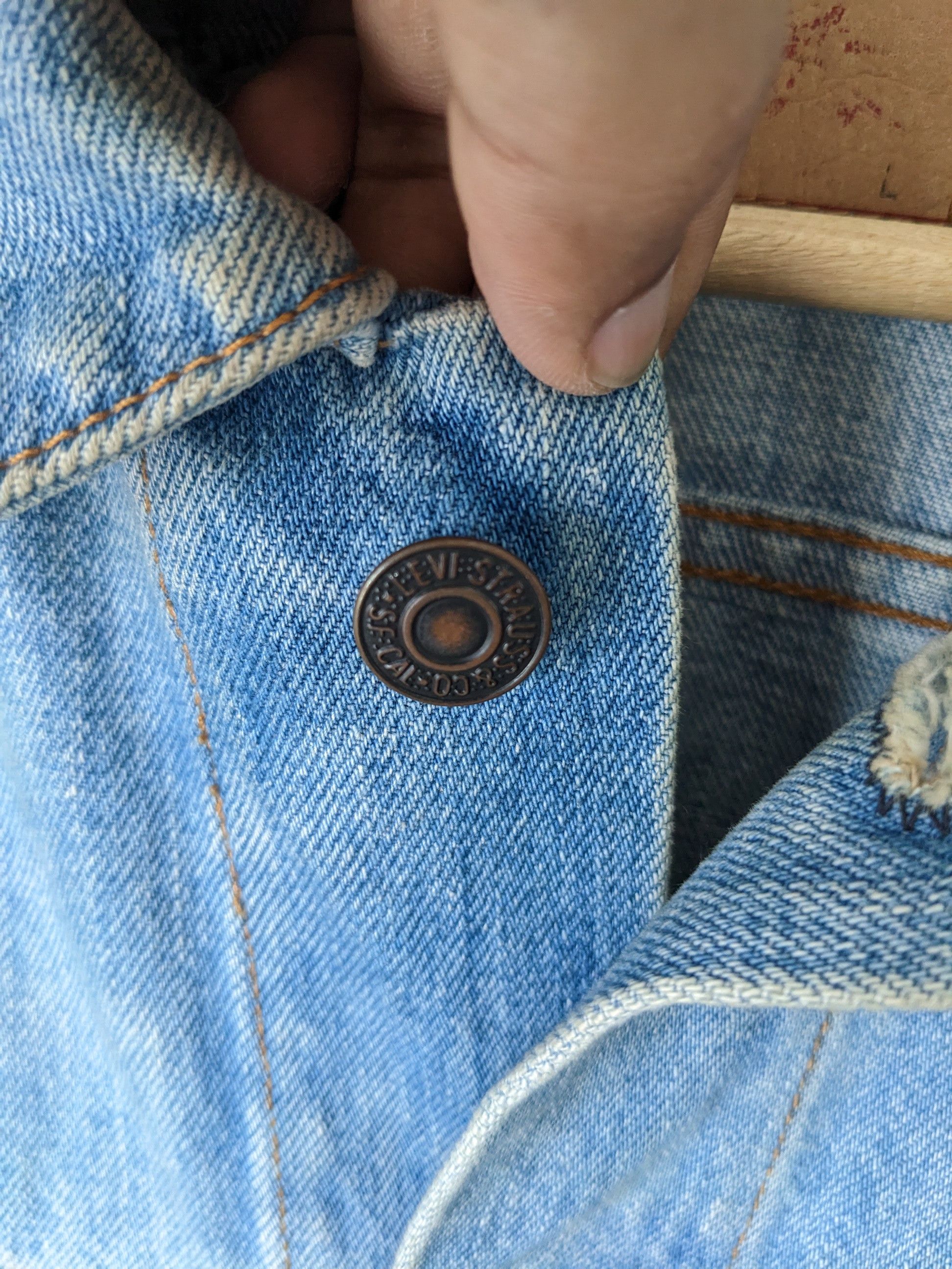 Japanese Brand × Levi's Vintage Clothing Vintage Levis Denim Jacket Boro Sashiko Custom Made Size US M / EU 48-50 / 2 - 13 Thumbnail