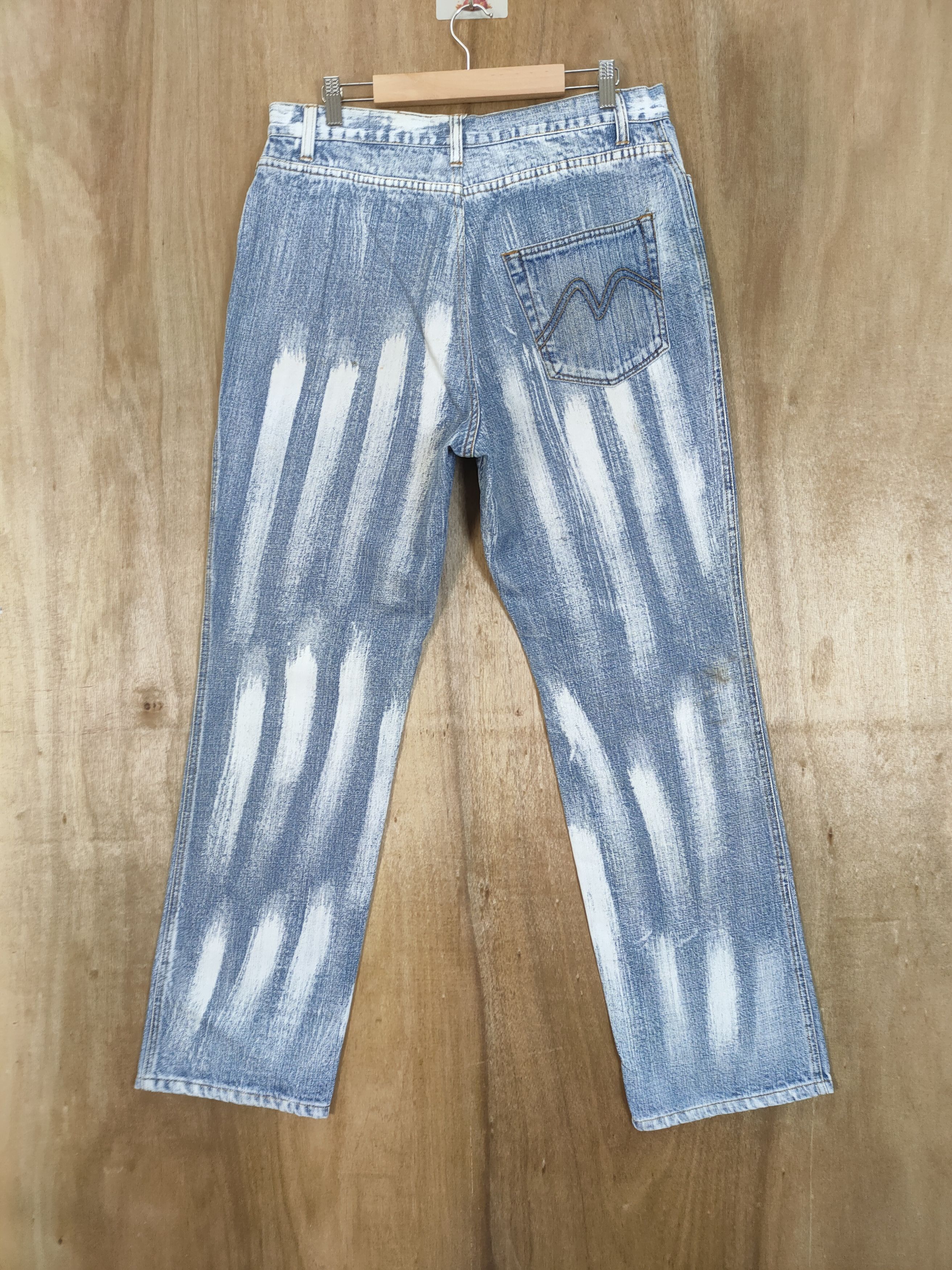Japanese Brand VINTAGE JAPANESE BRAND LIGHT BLUE JEANS DENIM PANTS Size US 34 / EU 50 - 5 Thumbnail