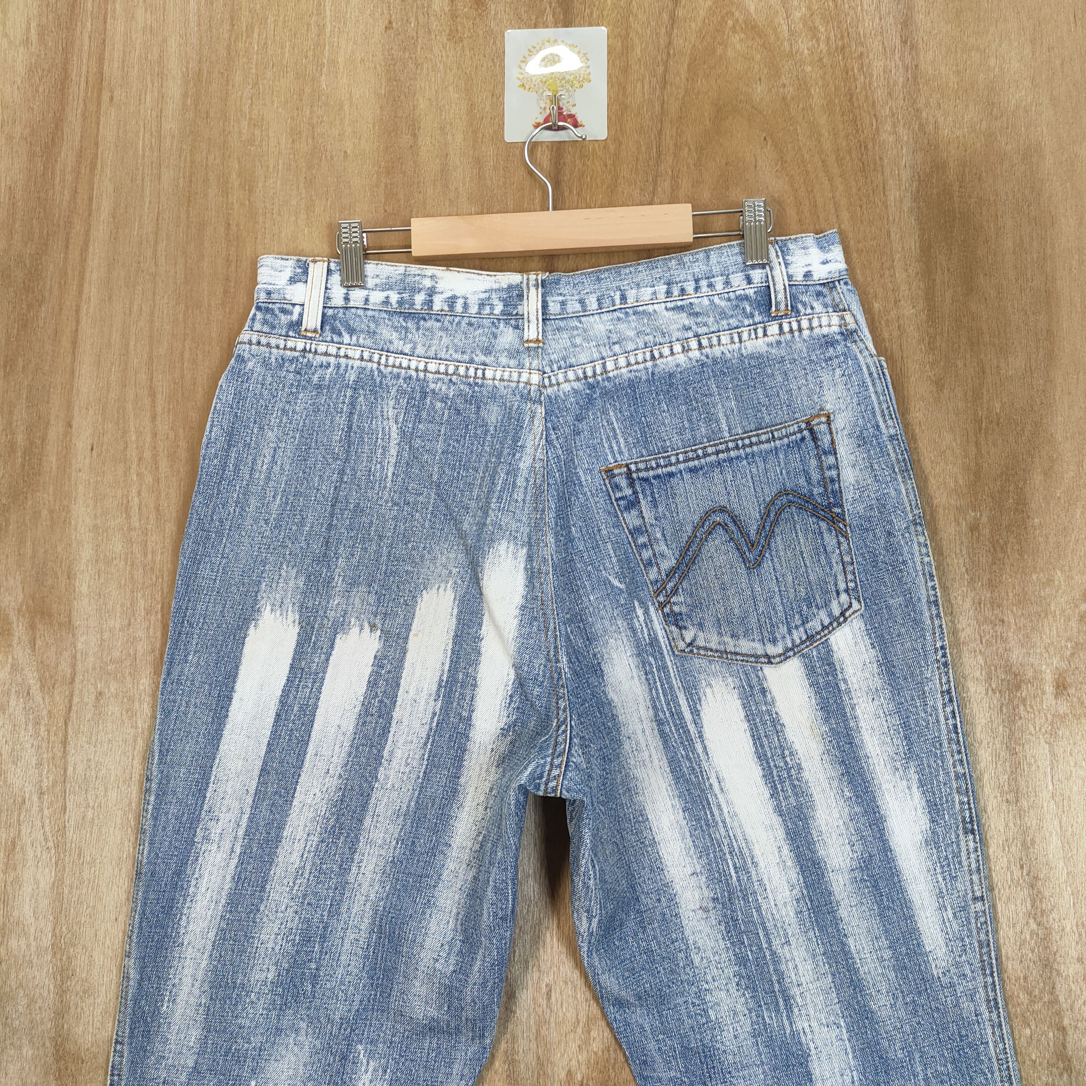 Japanese Brand VINTAGE JAPANESE BRAND LIGHT BLUE JEANS DENIM PANTS Size US 34 / EU 50 - 6 Thumbnail