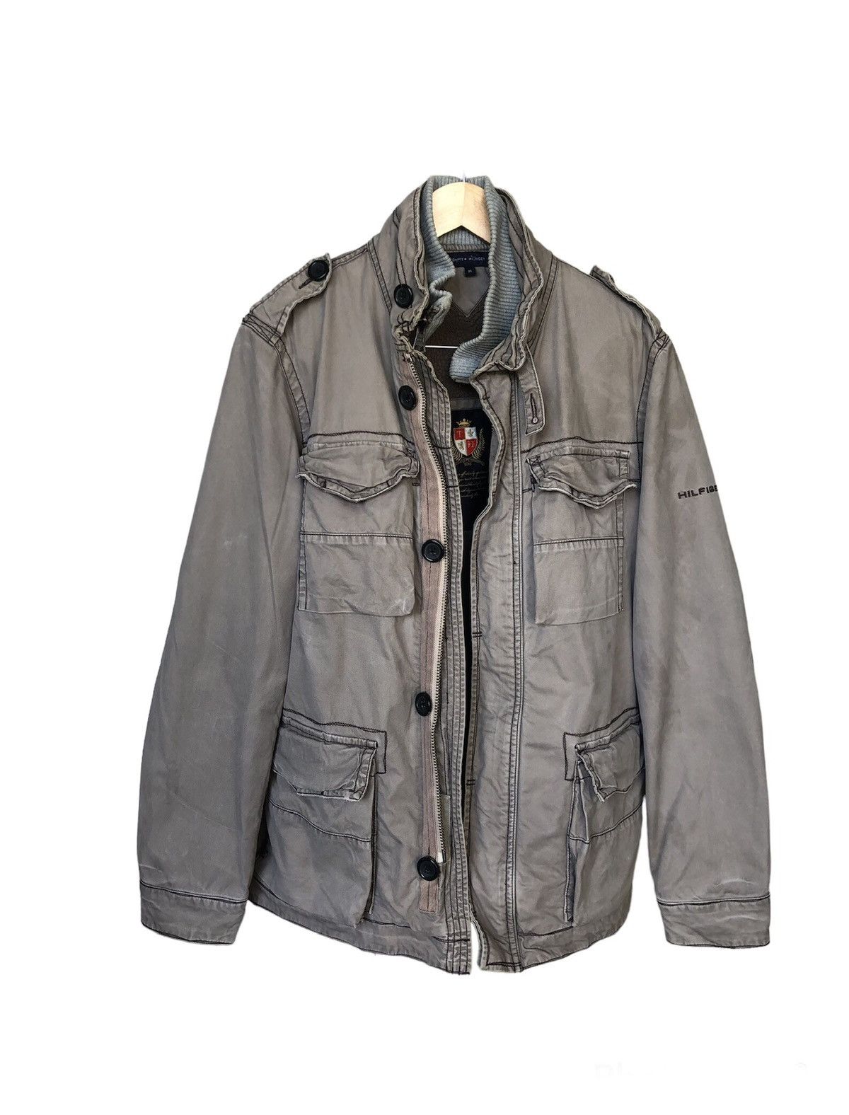 Tommy Hilfiger Vintage Tommy Hilfiger Military Style Field Jackets Size US M / EU 48-50 / 2 - 4 Thumbnail
