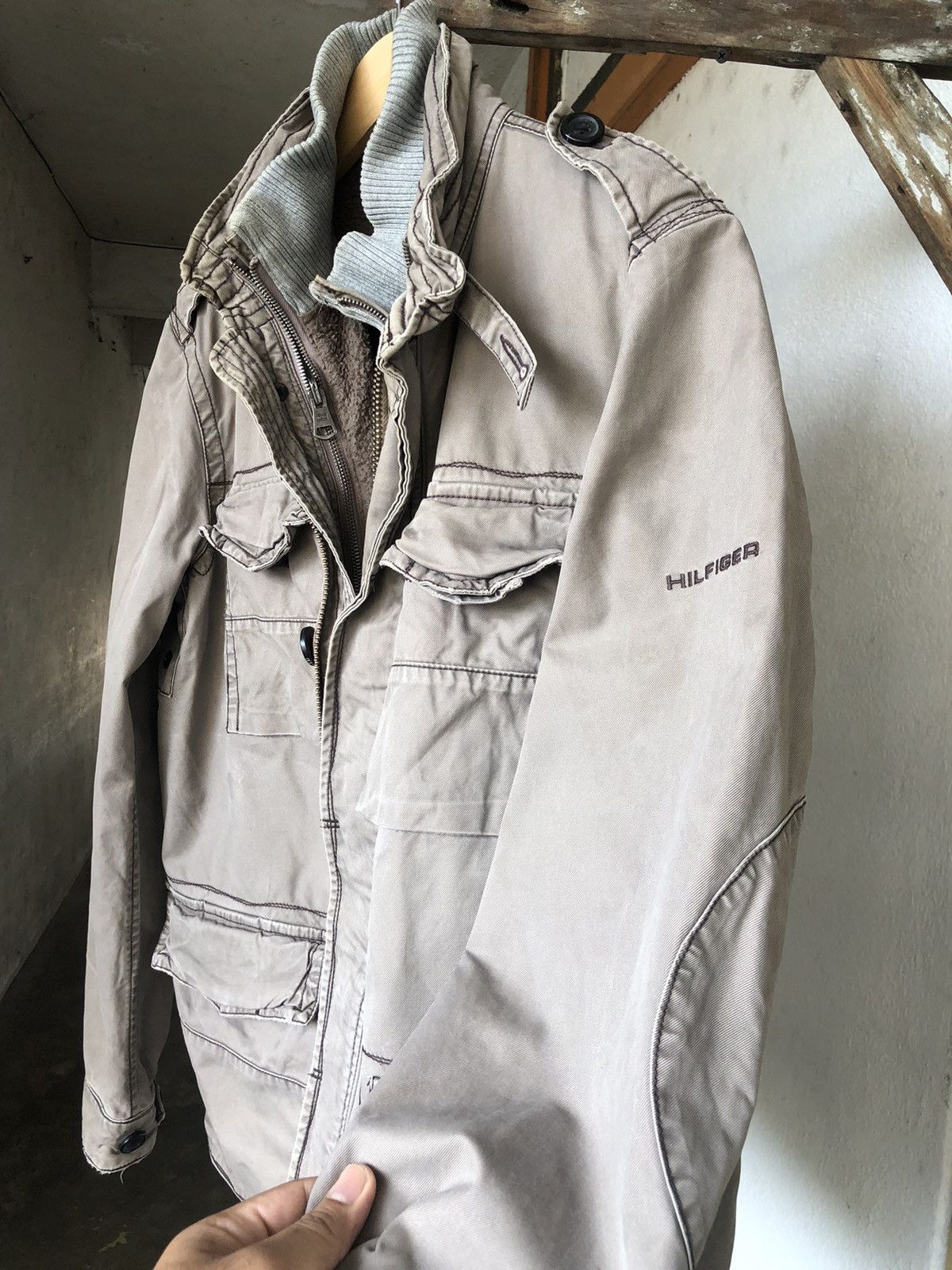 Tommy Hilfiger Vintage Tommy Hilfiger Military Style Field Jackets Size US M / EU 48-50 / 2 - 7 Thumbnail