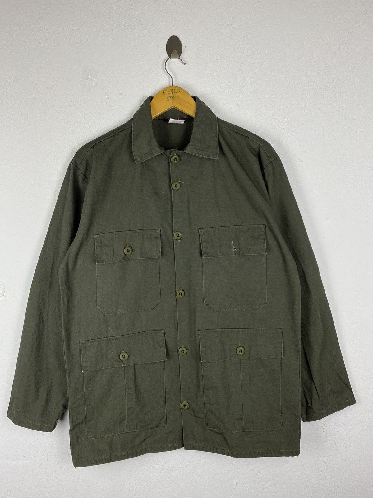 Vintage 🔥VINTAGE MILITARY USA JACKET MULTI POCKET Size US M / EU 48-50 / 2 - 2 Thumbnail