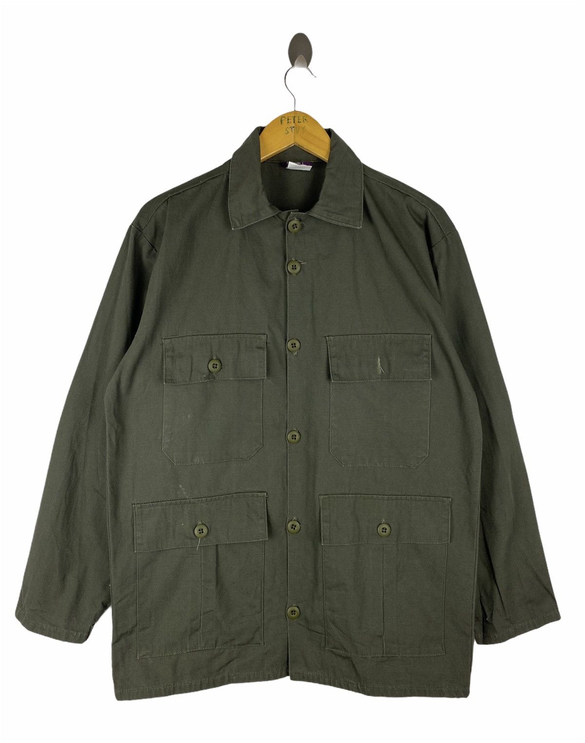 🔥VINTAGE MILITARY USA JACKET MULTI POCKET