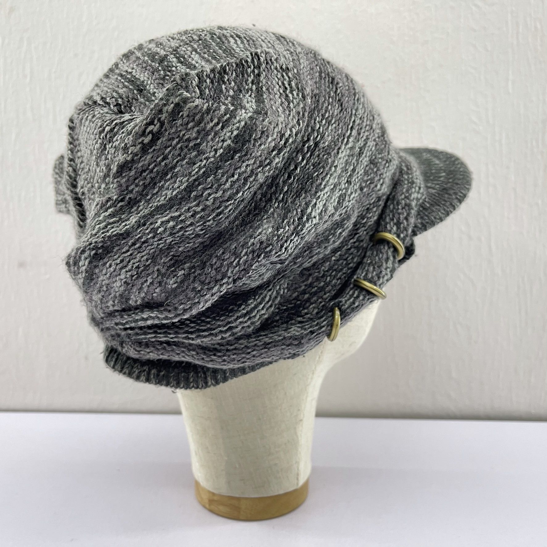 Japanese Brand Unknown Japanese Brand Nice Design Knit Hats-BH2040 Size ONE SIZE - 3 Thumbnail
