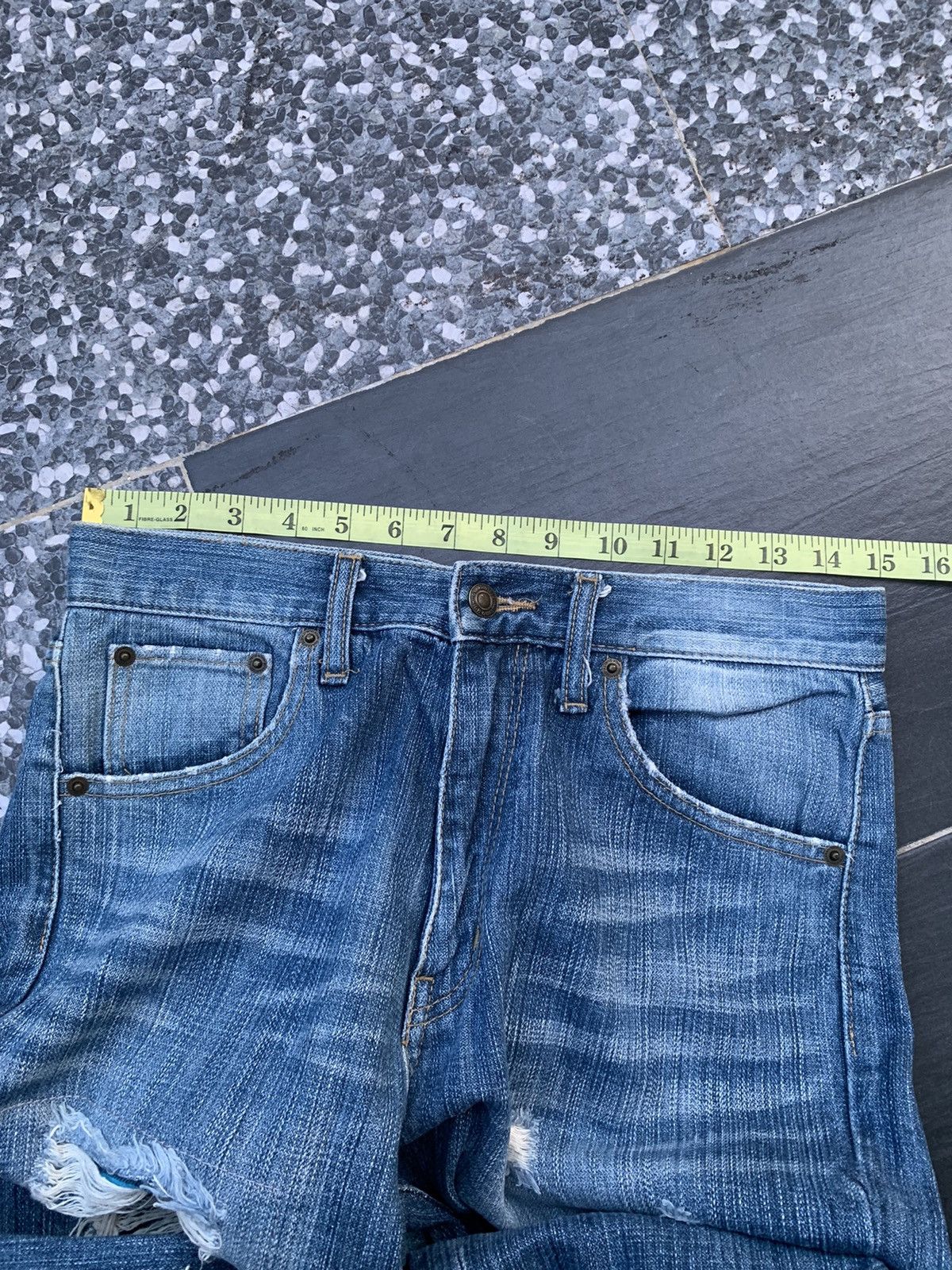 Japanese Brand Japanese Brand Distressed Denim Size US 30 / EU 46 - 11 Thumbnail