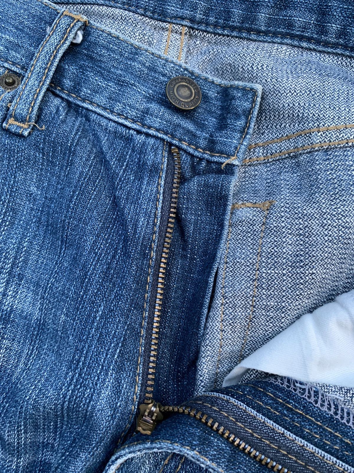 Japanese Brand Japanese Brand Distressed Denim Size US 30 / EU 46 - 3 Thumbnail