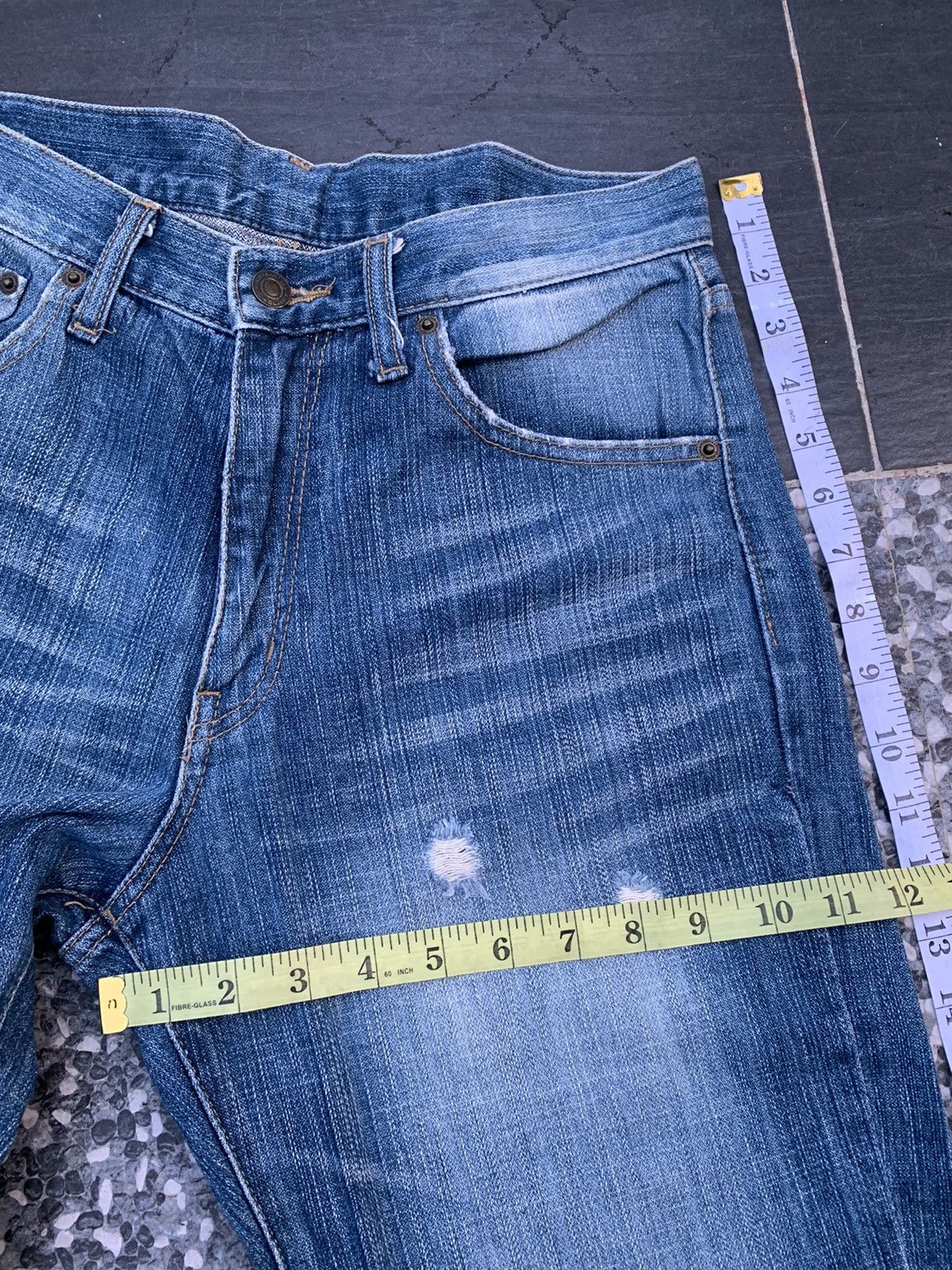 Japanese Brand Japanese Brand Distressed Denim Size US 30 / EU 46 - 12 Thumbnail