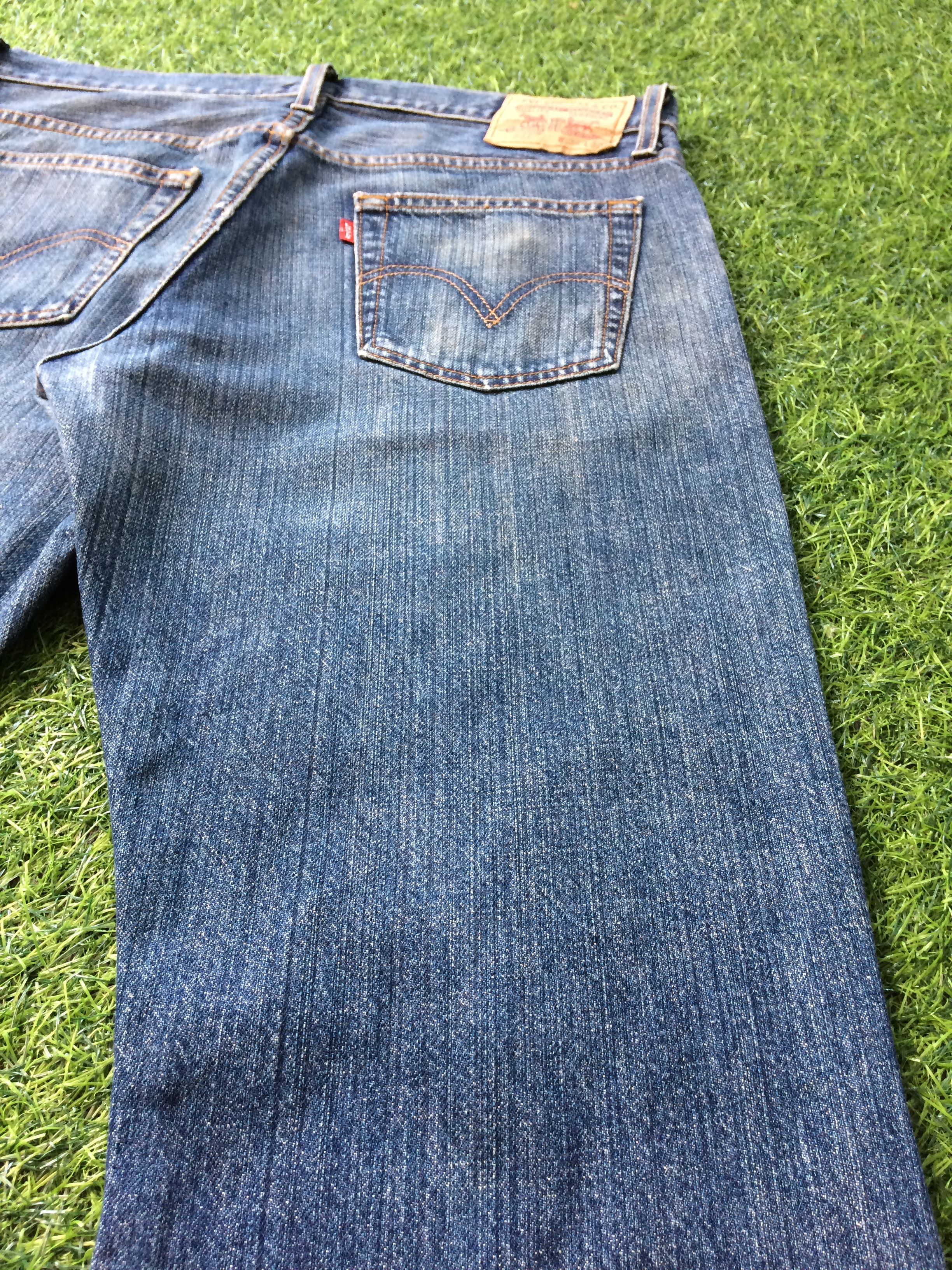 Levi's × Vintage Dirty Levis 527 Low Bootcut Jeans #B-743 Size US 35 - 8 Thumbnail