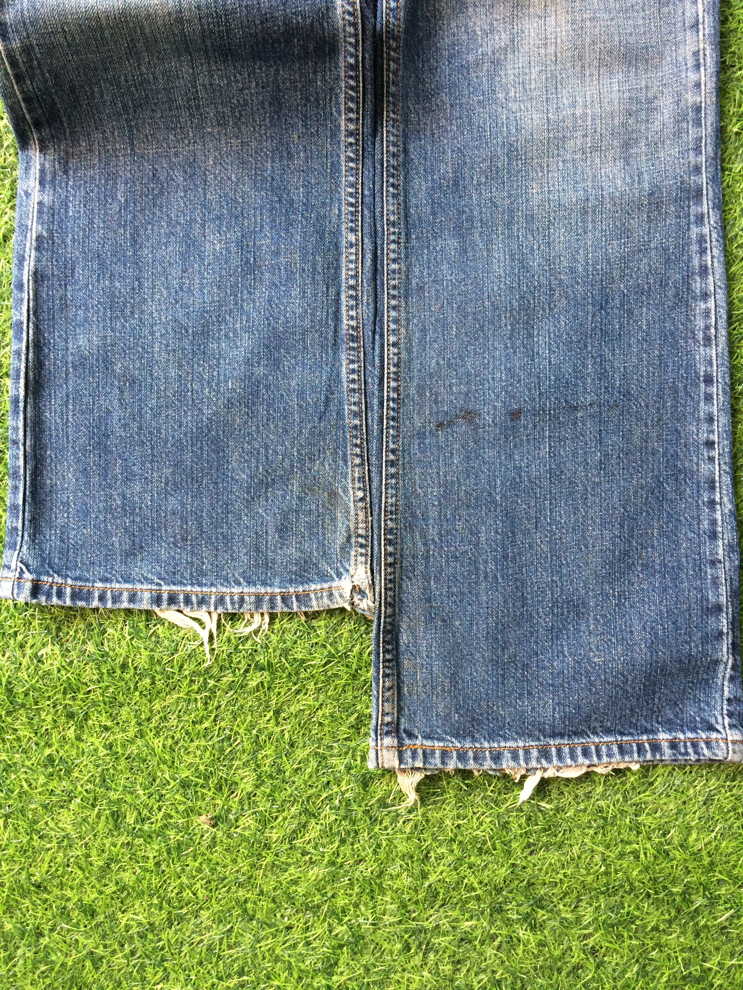 Levi's × Vintage Dirty Levis 527 Low Bootcut Jeans #B-743 Size US 35 - 9 Thumbnail