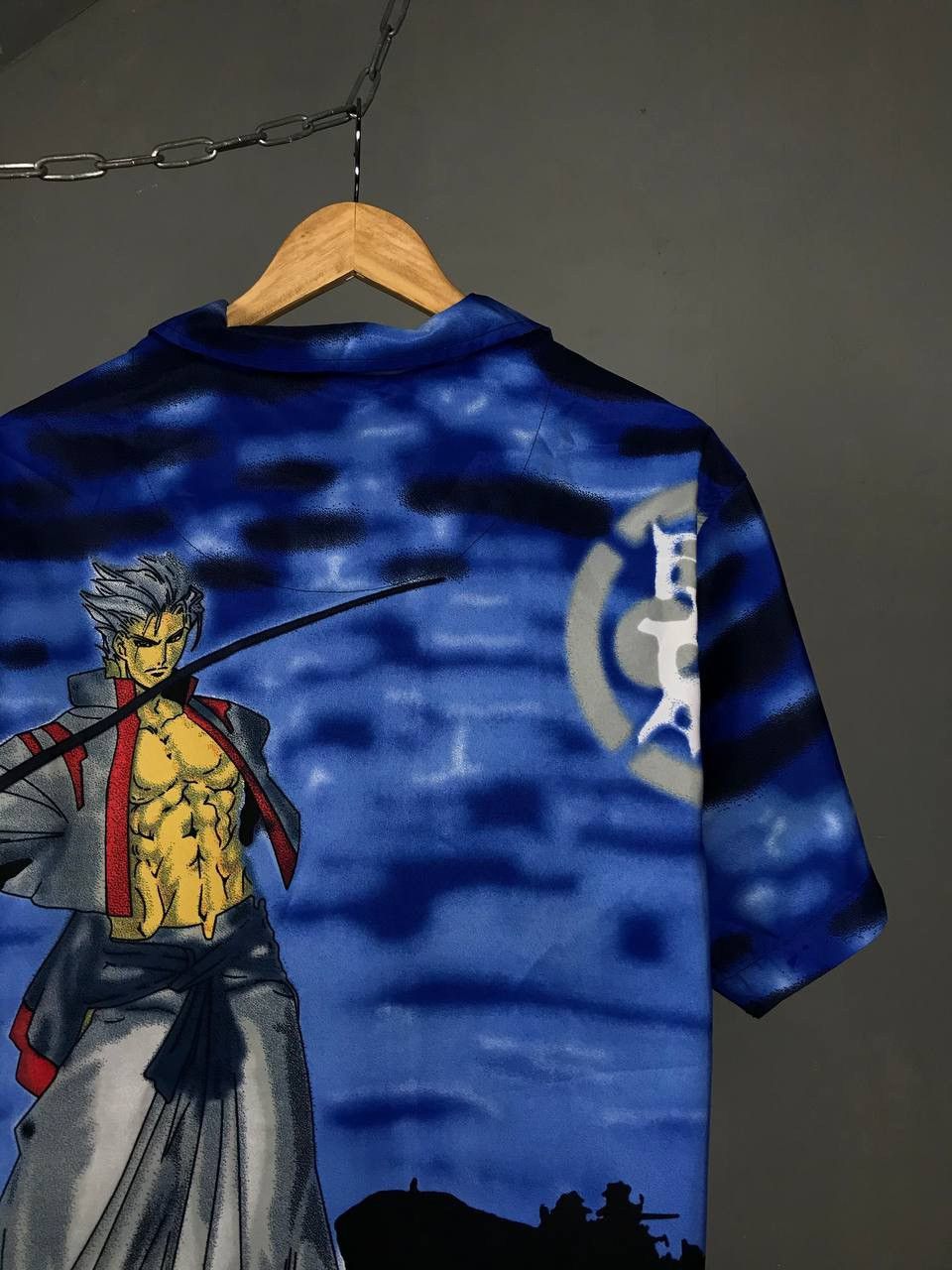 Anime Anima Japanese brand crazy overprinted shirt Size US L / EU 52-54 / 3 - 7 Thumbnail