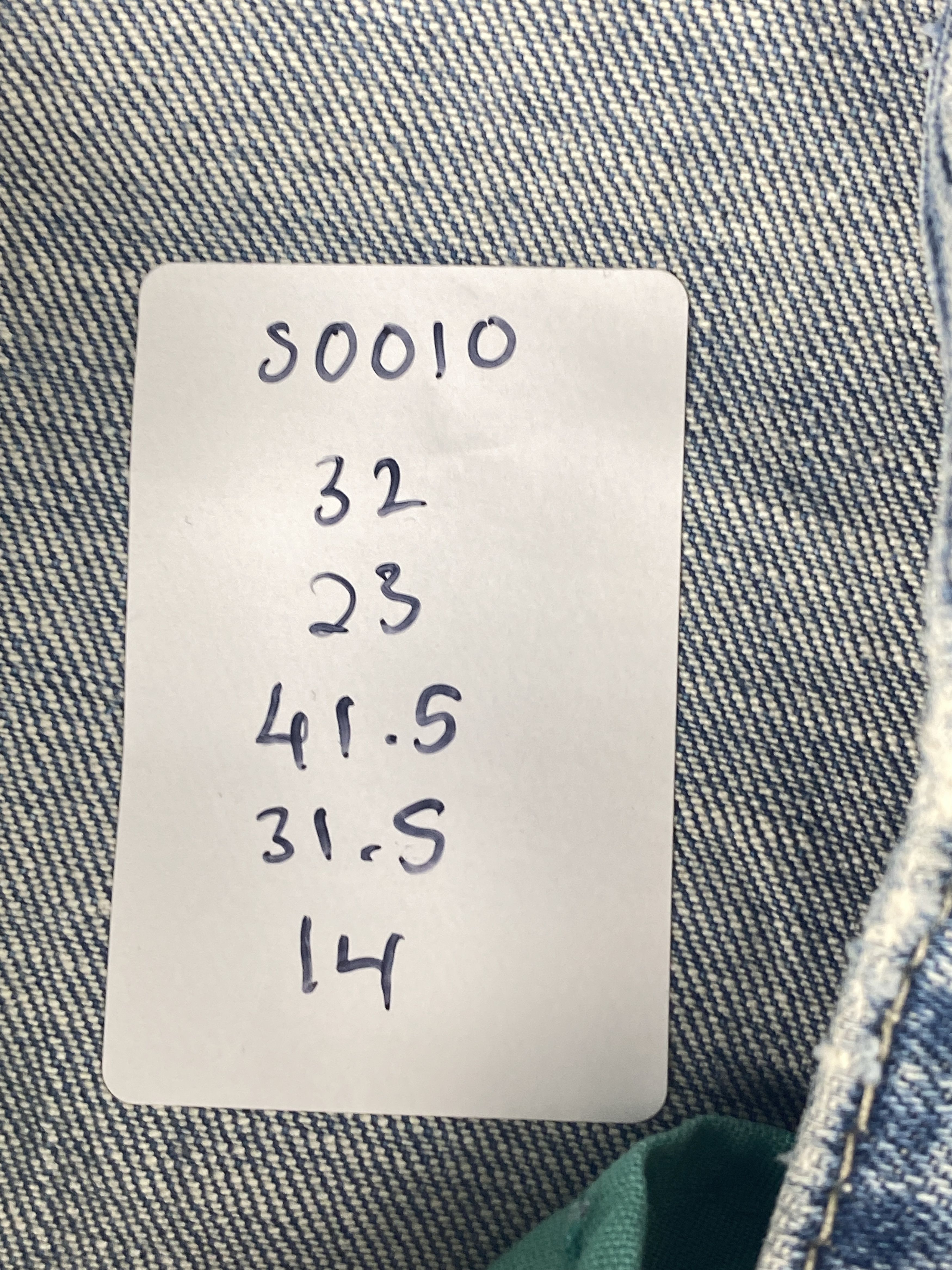 Levi's Vintage Distressed Levis 511 Faded Blue Jeans S0010 Size US 32 / EU 48 - 12 Thumbnail
