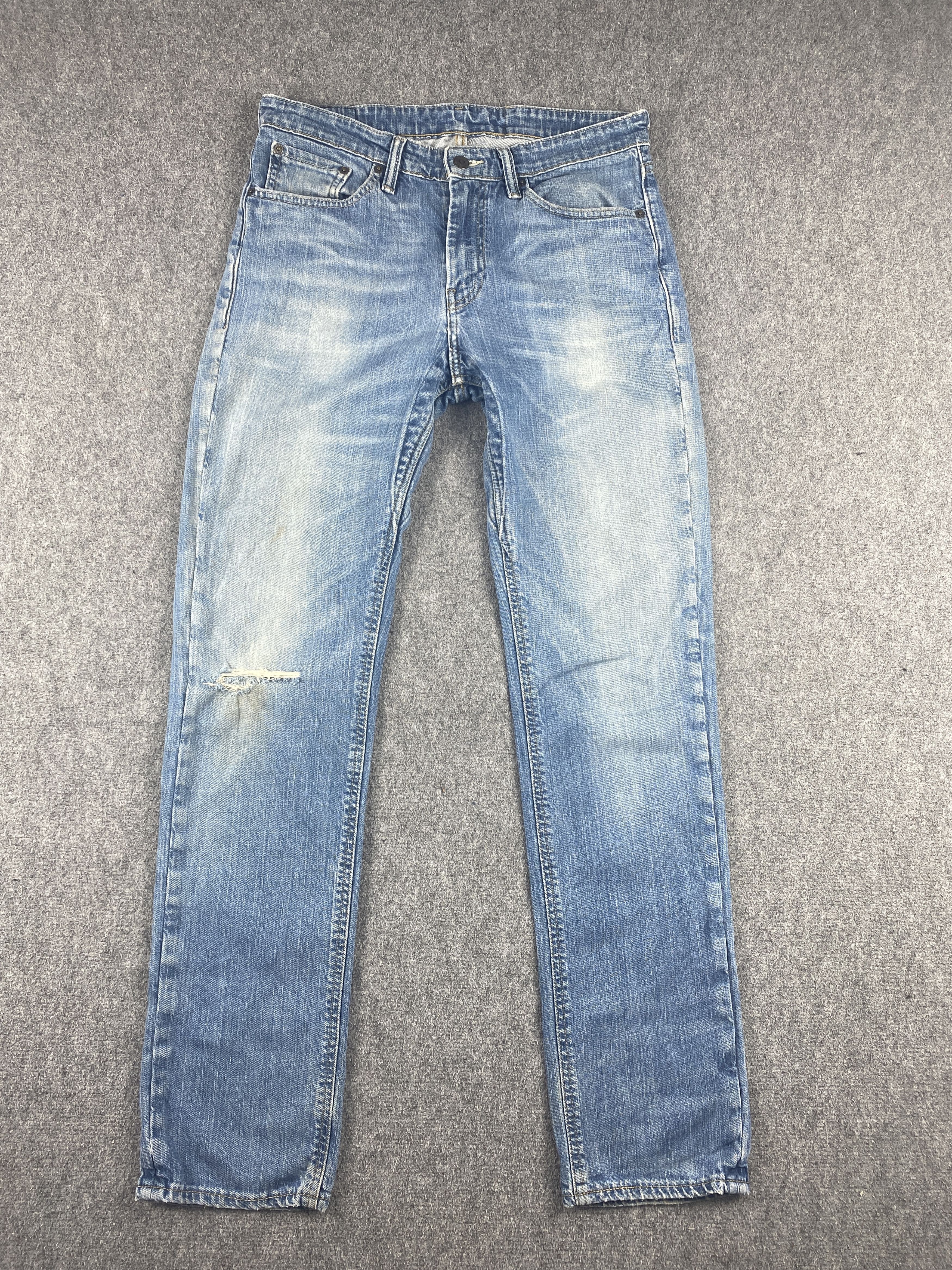 Levi's Vintage Distressed Levis 511 Faded Blue Jeans S0010 Size US 32 / EU 48 - 1 Thumbnail