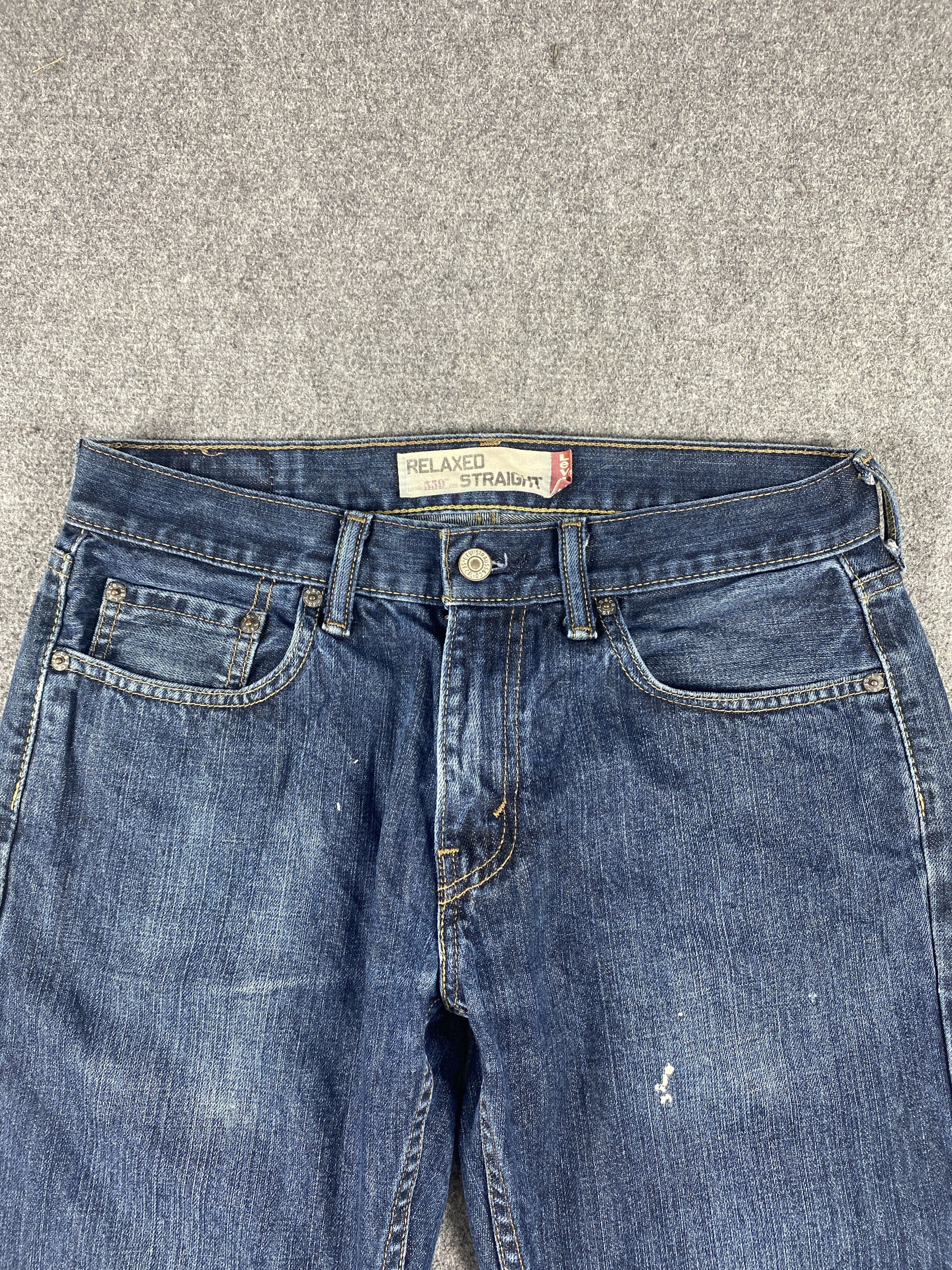 Levi's Vintage Levis 559 Faded Blue Jeans 32x31.5 S0002 Size US 32 / EU 48 - 2 Thumbnail