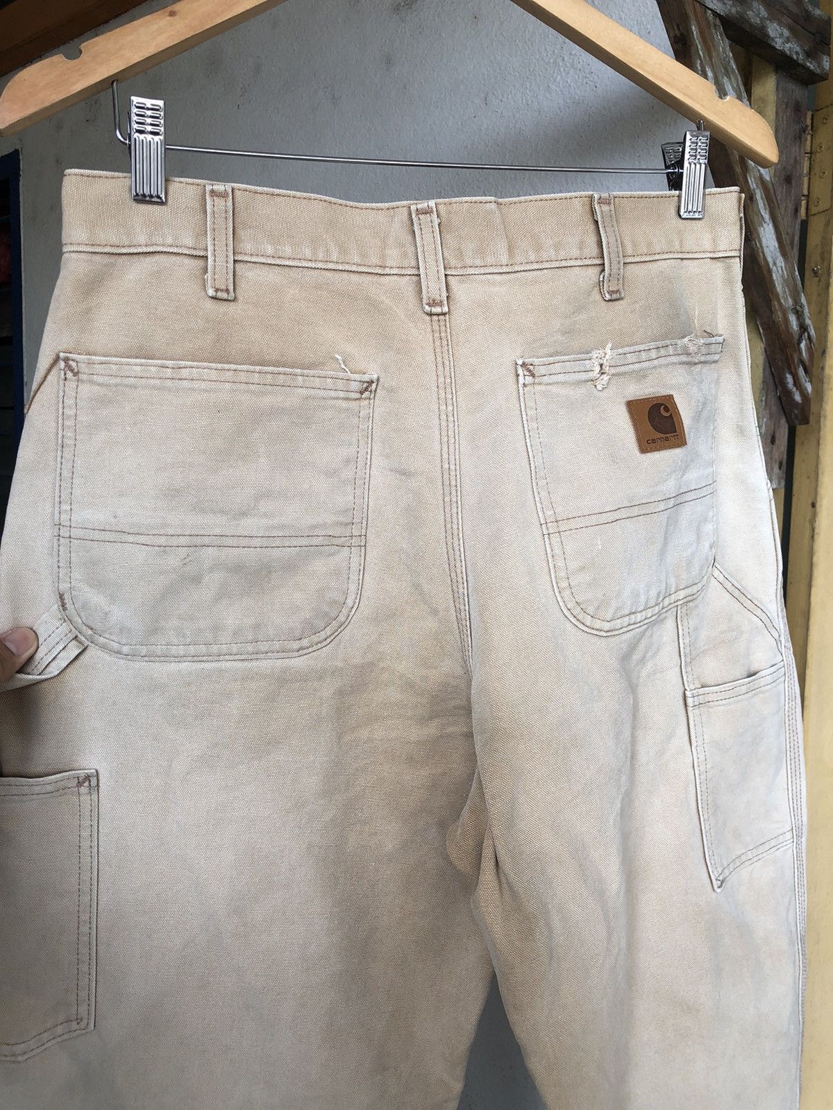 Carhartt Vintage Carhartt Distressed Cargo Pants Size US 31 - 11 Thumbnail