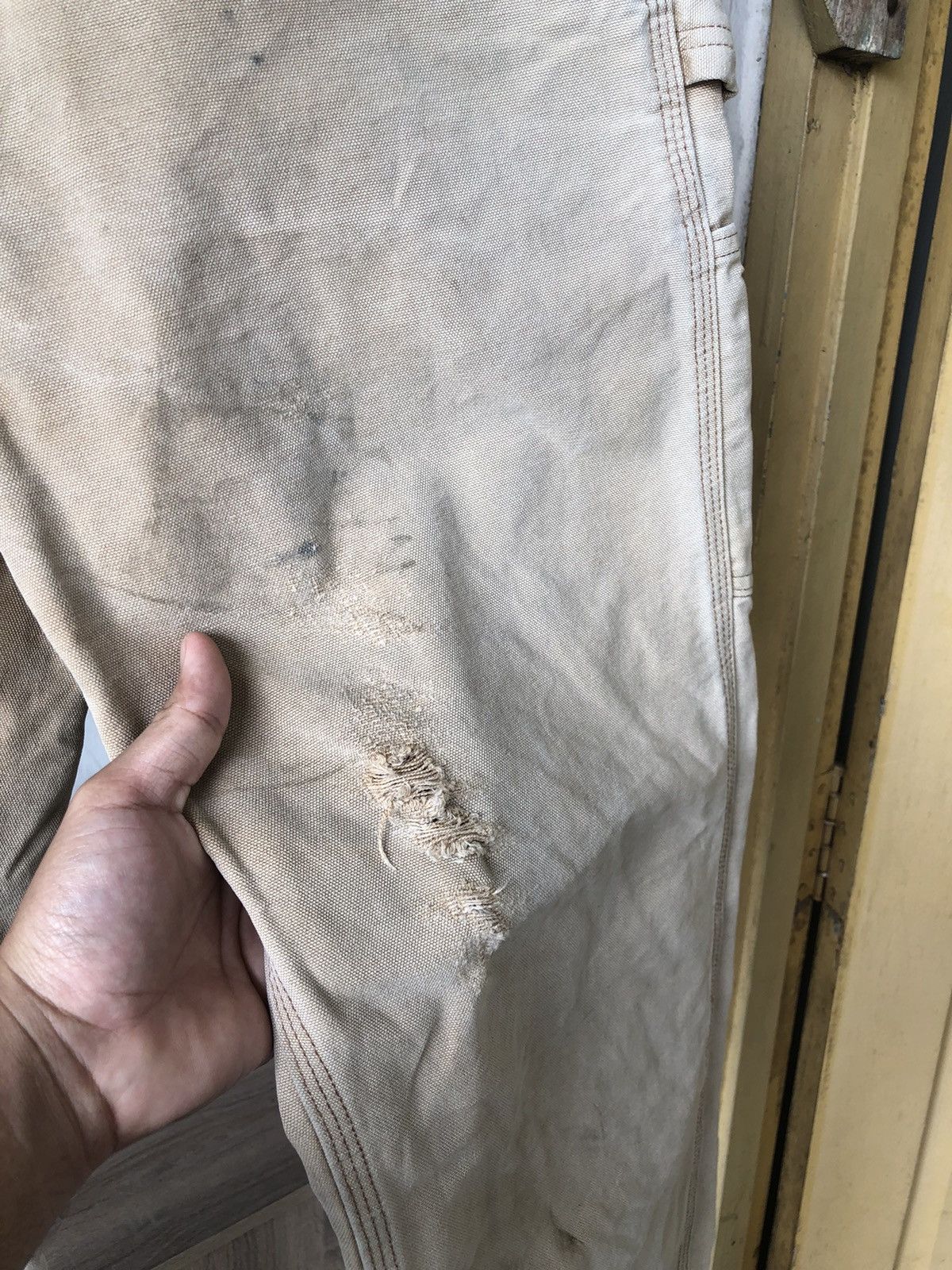 Carhartt Vintage Carhartt Distressed Cargo Pants Size US 31 - 6 Thumbnail
