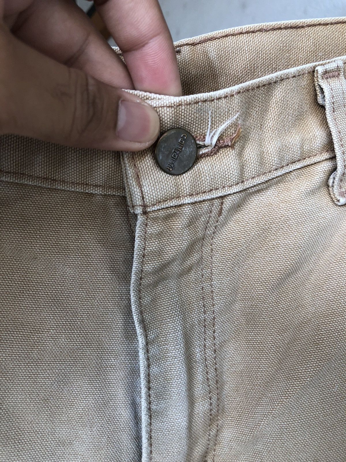 Carhartt Vintage Carhartt Distressed Cargo Pants Size US 31 - 9 Thumbnail