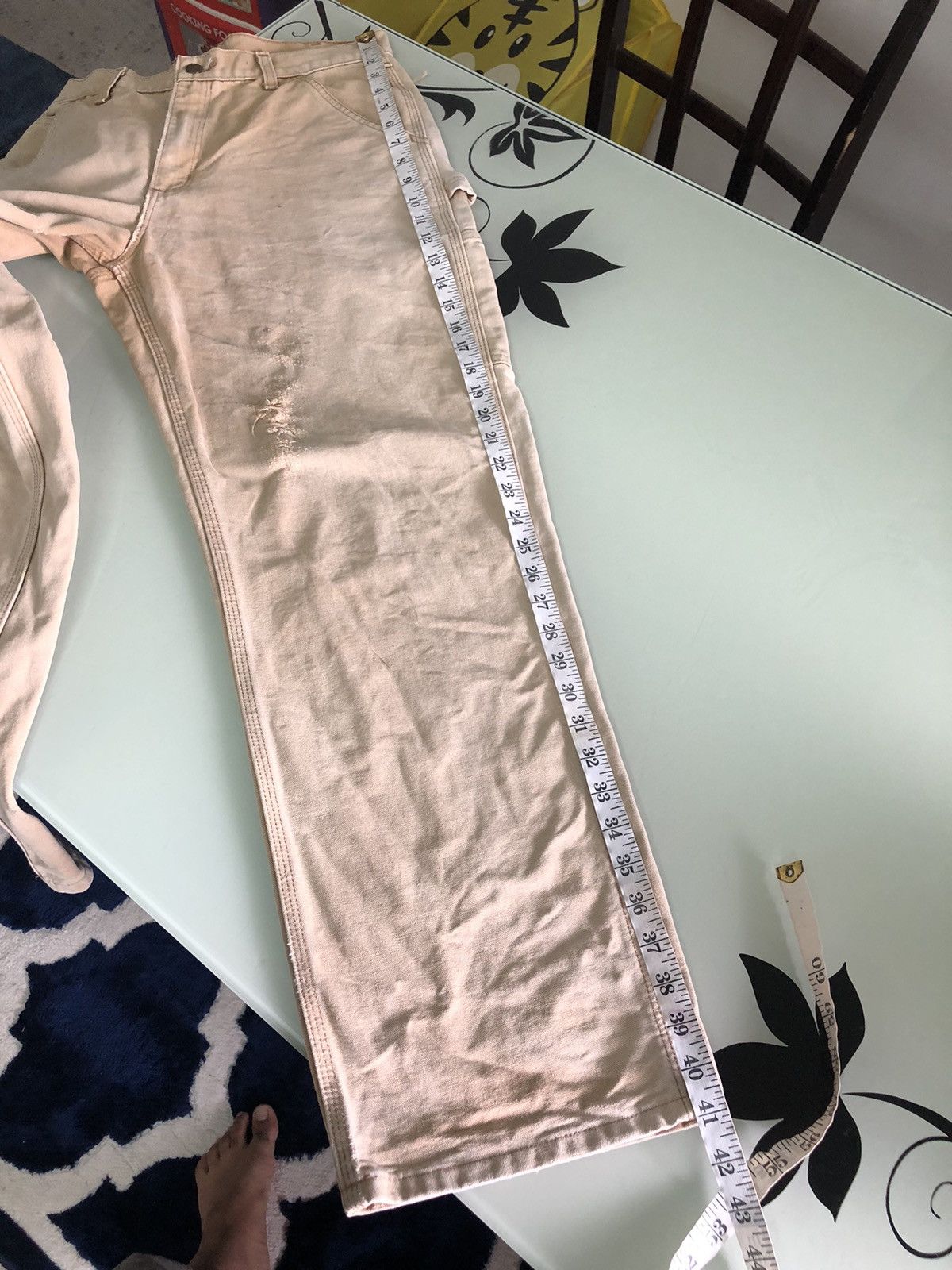 Carhartt Vintage Carhartt Distressed Cargo Pants Size US 31 - 21 Thumbnail