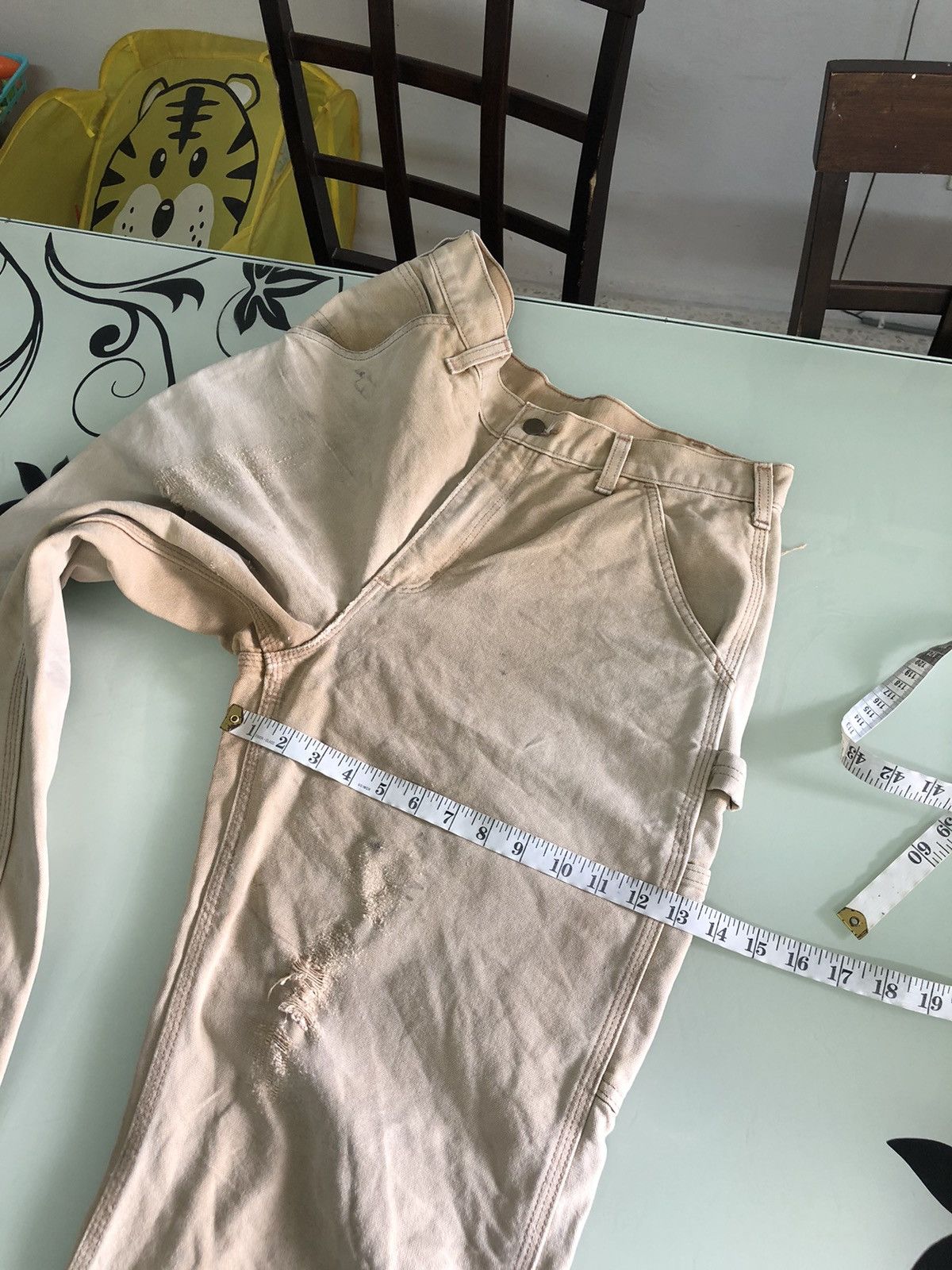 Carhartt Vintage Carhartt Distressed Cargo Pants Size US 31 - 17 Thumbnail