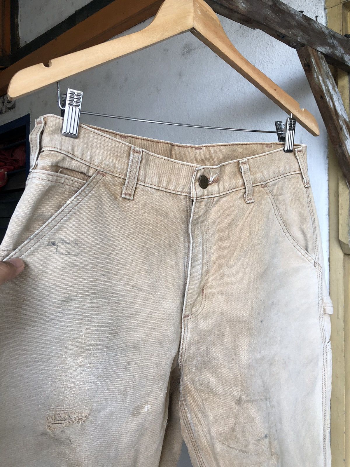 Carhartt Vintage Carhartt Distressed Cargo Pants Size US 31 - 8 Thumbnail