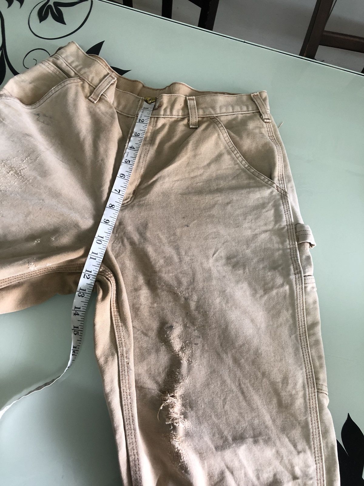 Carhartt Vintage Carhartt Distressed Cargo Pants Size US 31 - 16 Thumbnail