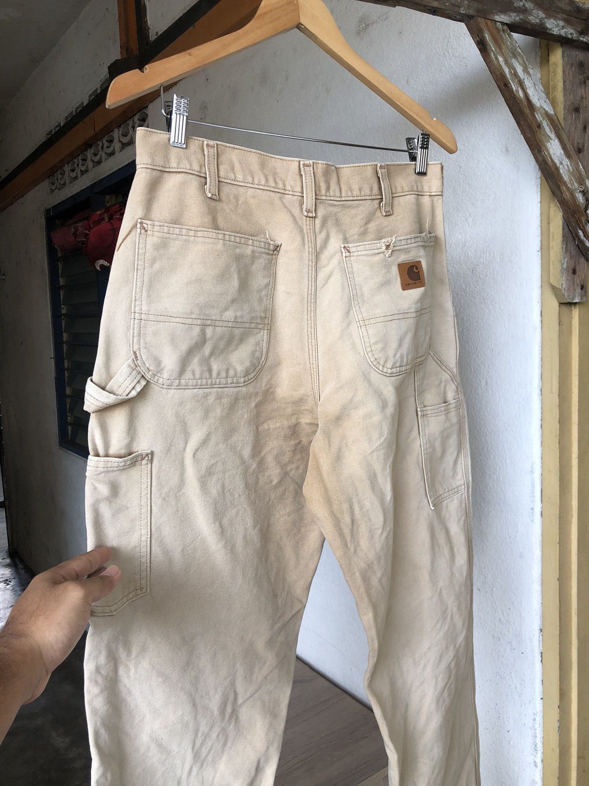 Carhartt Vintage Carhartt Distressed Cargo Pants Size US 31 - 13 Thumbnail