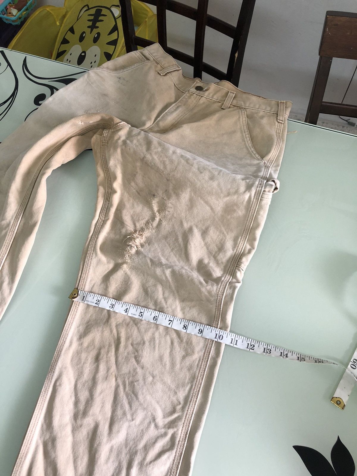 Carhartt Vintage Carhartt Distressed Cargo Pants Size US 31 - 18 Thumbnail