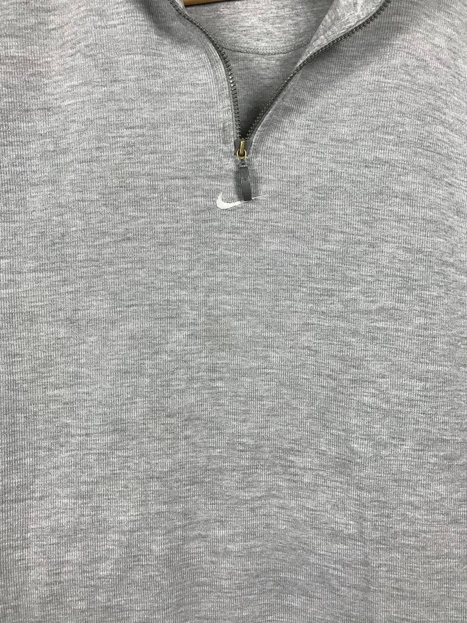 Vintage Nike swoosh streetwe vintage center logo 1/4 zip sweatshirt Size US S / EU 44-46 / 1 - 10 Thumbnail