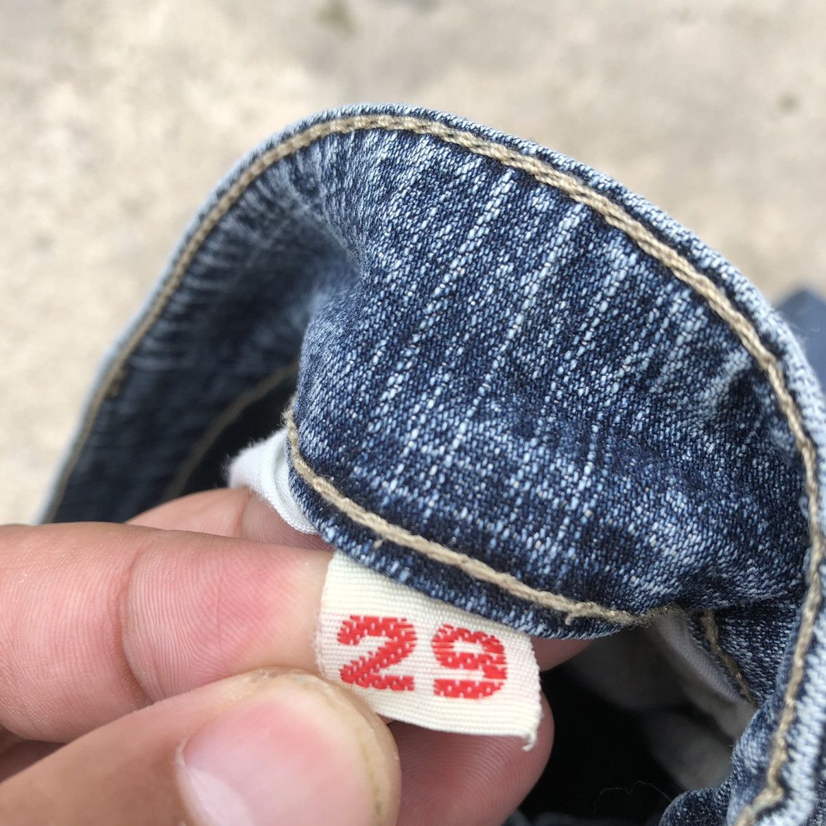 Japanese Brand 🔥Rare🔥🇯🇵Haphazard Jeans Stoned Wash Rips Distress Denim Jeans Size 30" / US 8 / IT 44 - 11 Thumbnail