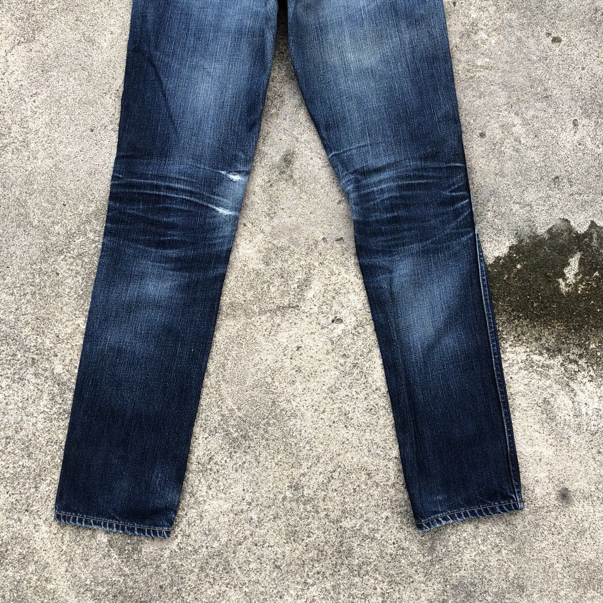 Levi's × Levi's Vintage Clothing 🔥Rare🔥Vintage Levis Stoned Wash Rips Distress Denim Jeans Size 31" - 6 Thumbnail