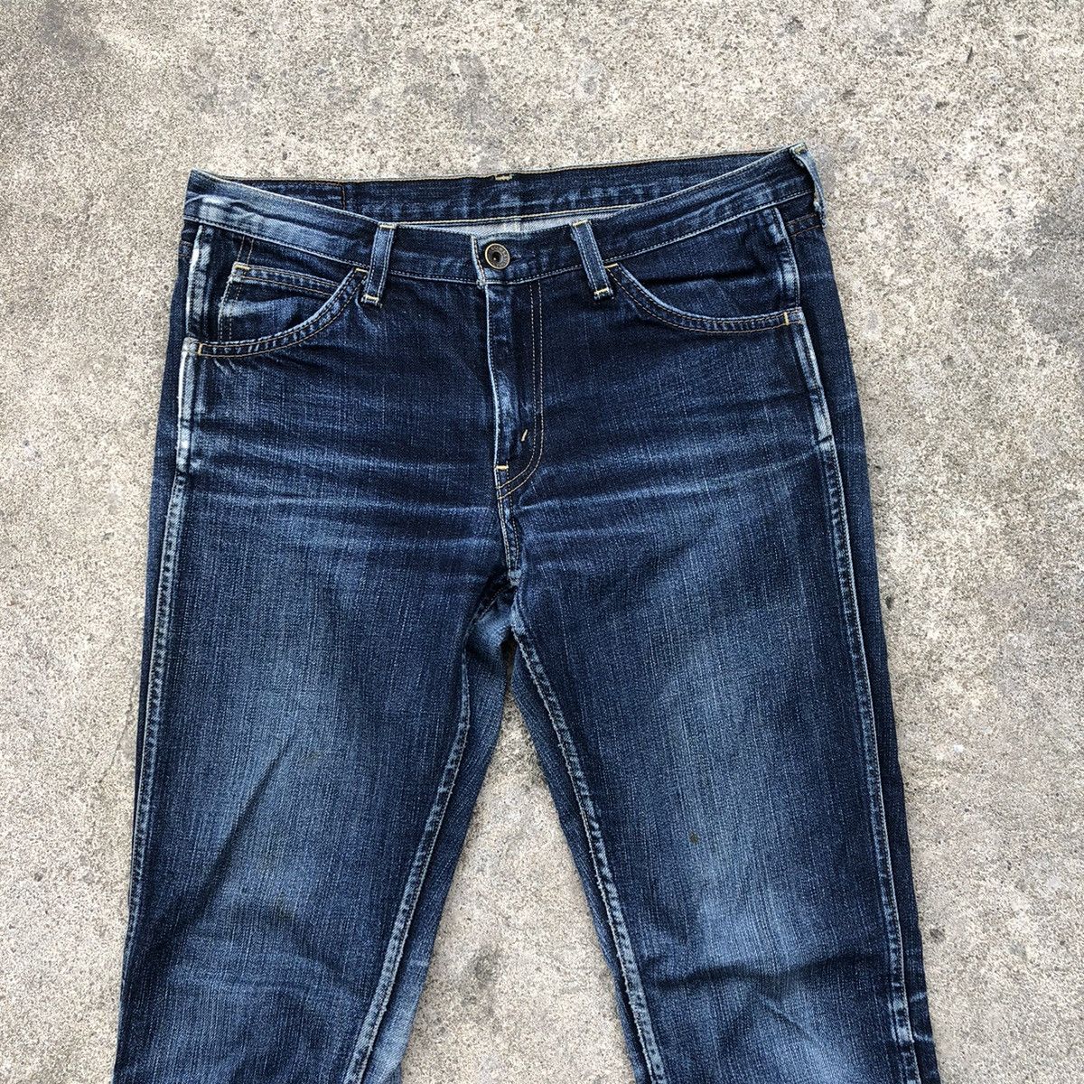 Levi's × Levi's Vintage Clothing 🔥Rare🔥Vintage Levis Stoned Wash Rips Distress Denim Jeans Size 31" - 2 Thumbnail