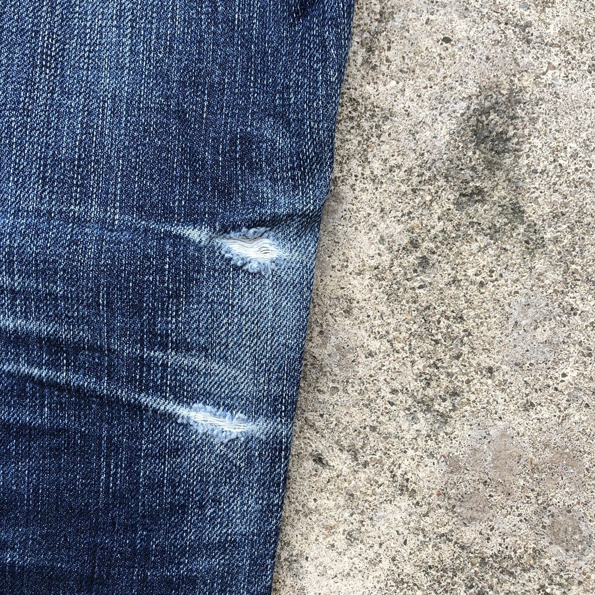 Levi's × Levi's Vintage Clothing 🔥Rare🔥Vintage Levis Stoned Wash Rips Distress Denim Jeans Size 31" - 10 Thumbnail