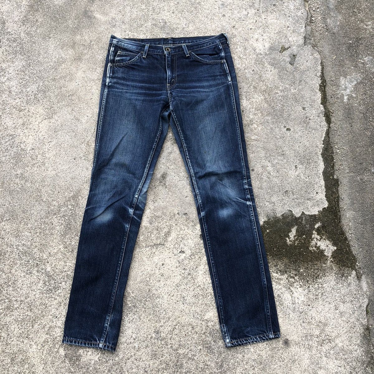 Levi's × Levi's Vintage Clothing 🔥Rare🔥Vintage Levis Stoned Wash Rips Distress Denim Jeans Size 31" - 1 Thumbnail