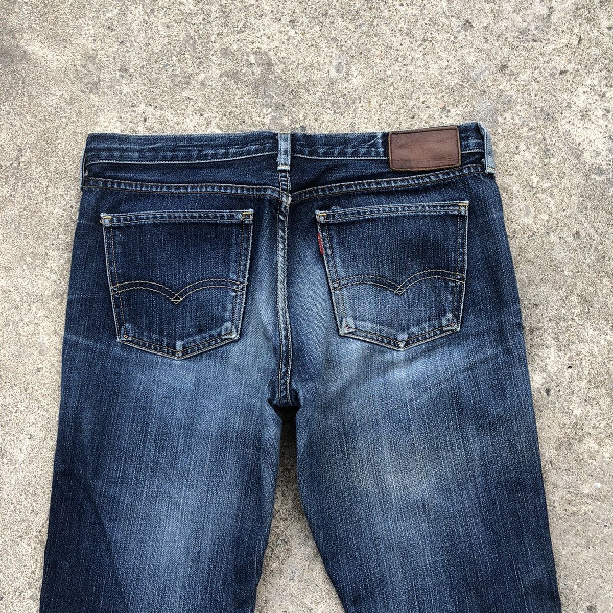 Levi's × Levi's Vintage Clothing 🔥Rare🔥Vintage Levis Stoned Wash Rips Distress Denim Jeans Size 31" - 5 Thumbnail
