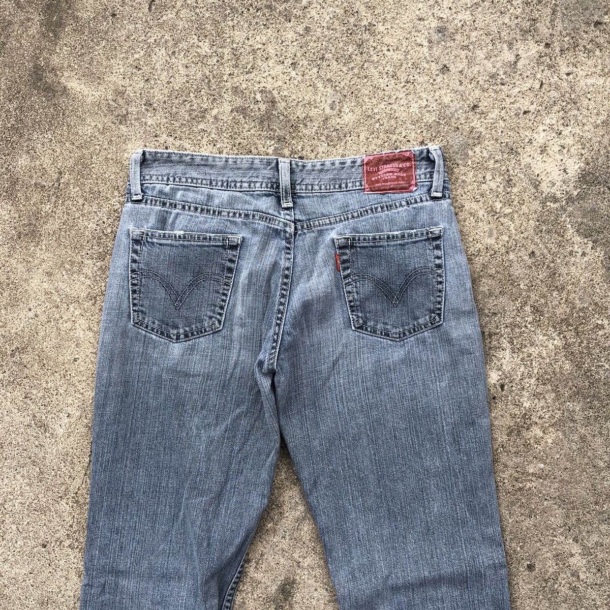 Levi's × Levi's Vintage Clothing 🔥Rare🔥Vintage Levis Stoned Wash Distress Denim Jeans Size 29" - 5 Thumbnail