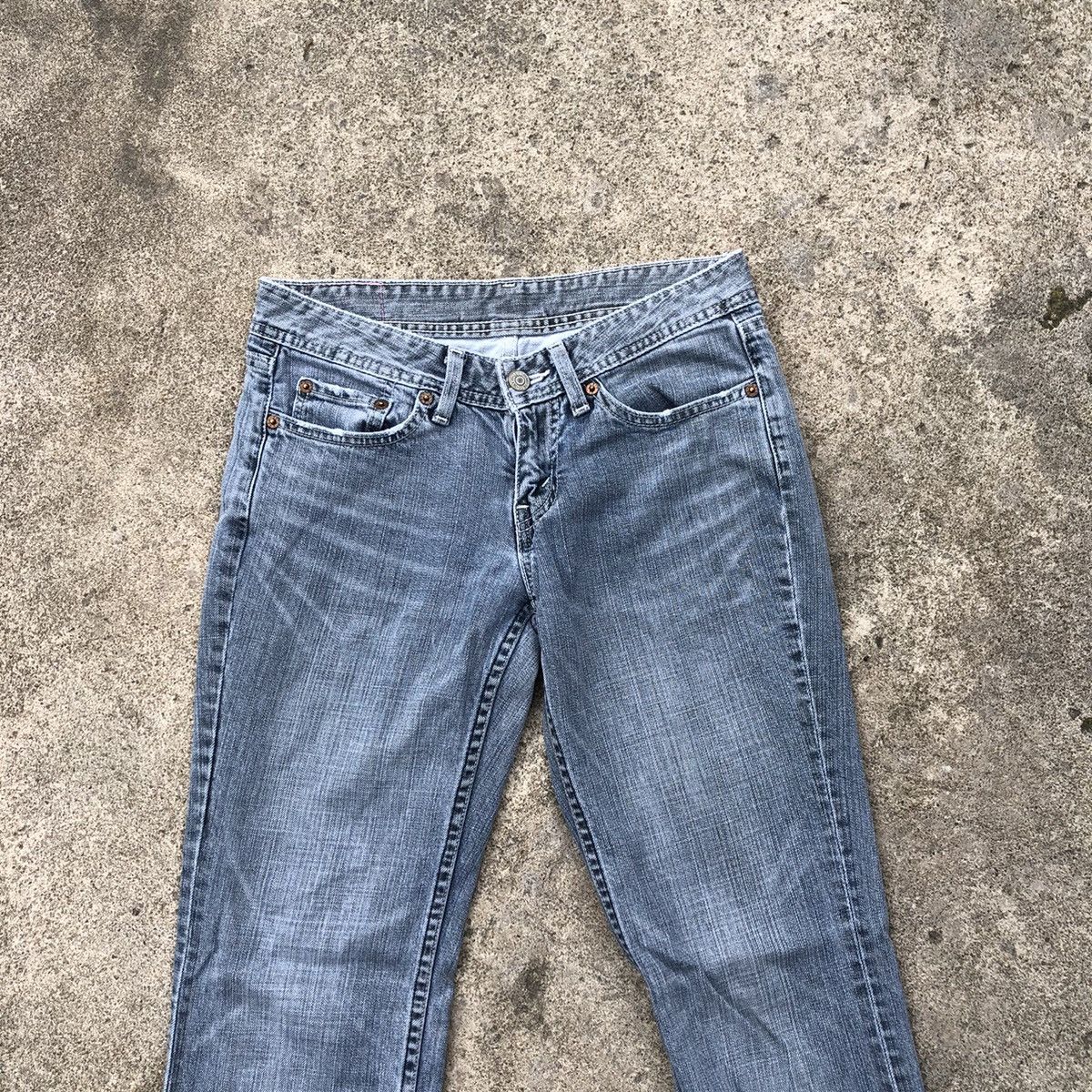 Levi's × Levi's Vintage Clothing 🔥Rare🔥Vintage Levis Stoned Wash Distress Denim Jeans Size 29" - 2 Thumbnail