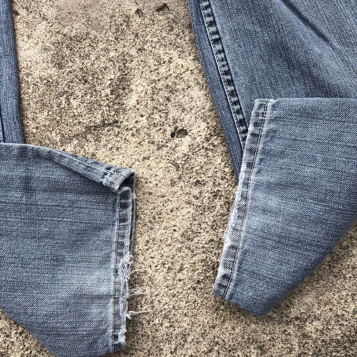 Levi's × Levi's Vintage Clothing 🔥Rare🔥Vintage Levis Stoned Wash Distress Denim Jeans Size 29" - 7 Thumbnail
