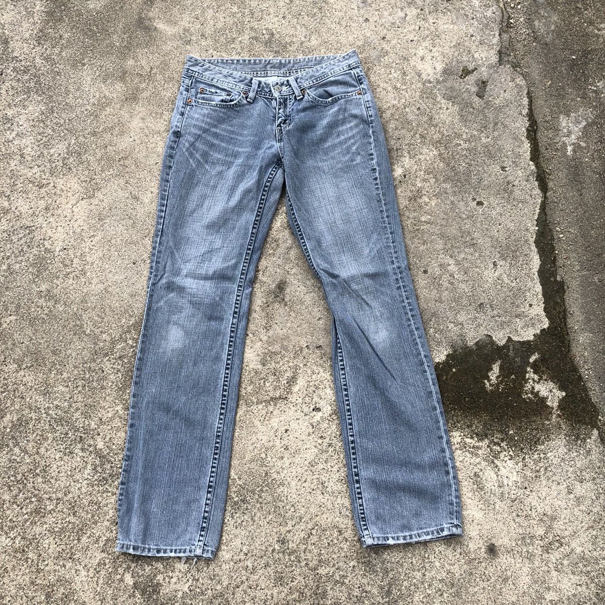 Levi's × Levi's Vintage Clothing 🔥Rare🔥Vintage Levis Stoned Wash Distress Denim Jeans Size 29" - 1 Thumbnail