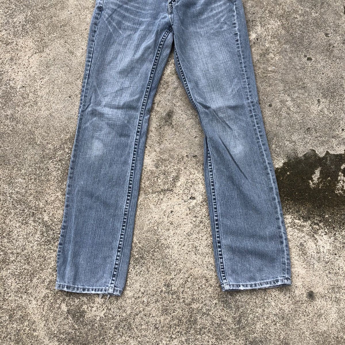 Levi's × Levi's Vintage Clothing 🔥Rare🔥Vintage Levis Stoned Wash Distress Denim Jeans Size 29" - 3 Thumbnail