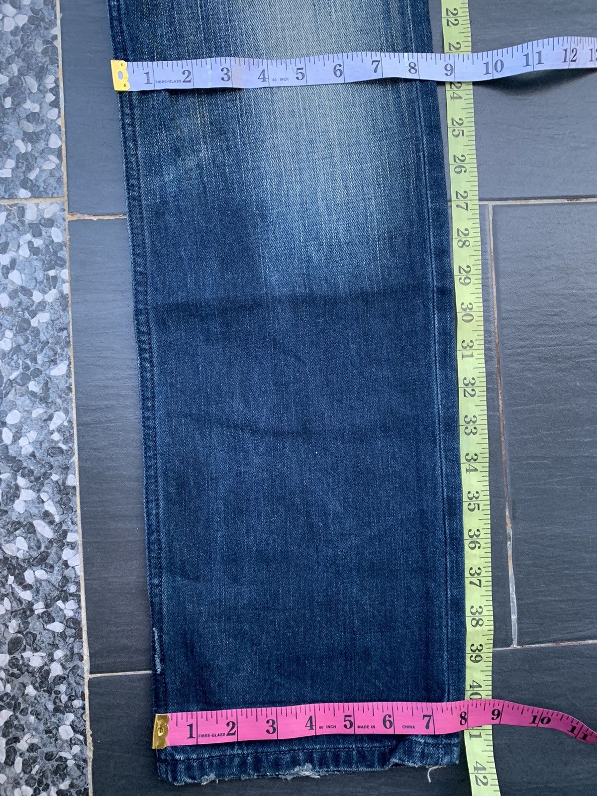 Designer Vintage Diesel Industry Distressed Denim Size US 34 / EU 50 - 17 Thumbnail